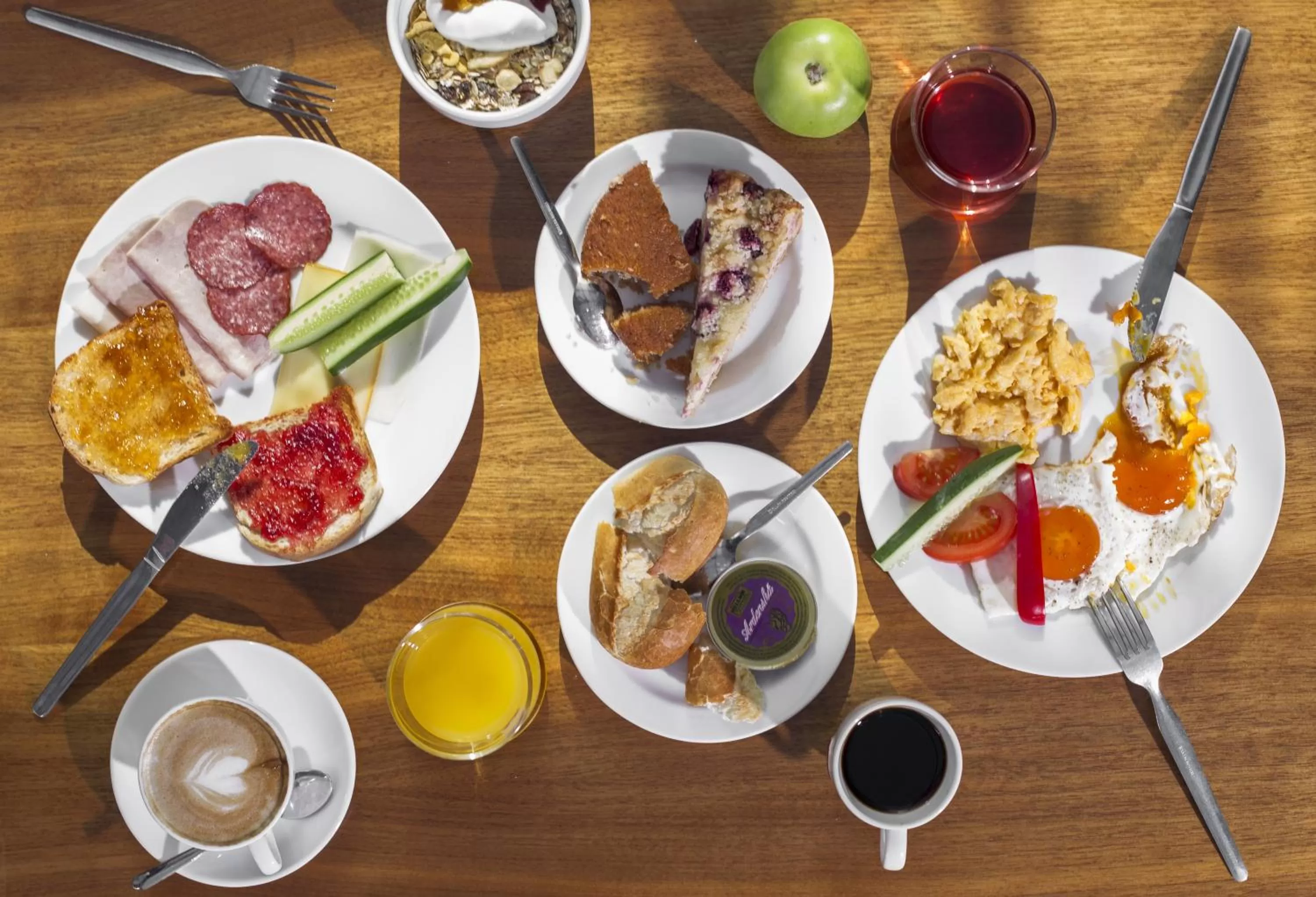 Food close-up in Absolutum Wellness Hotel