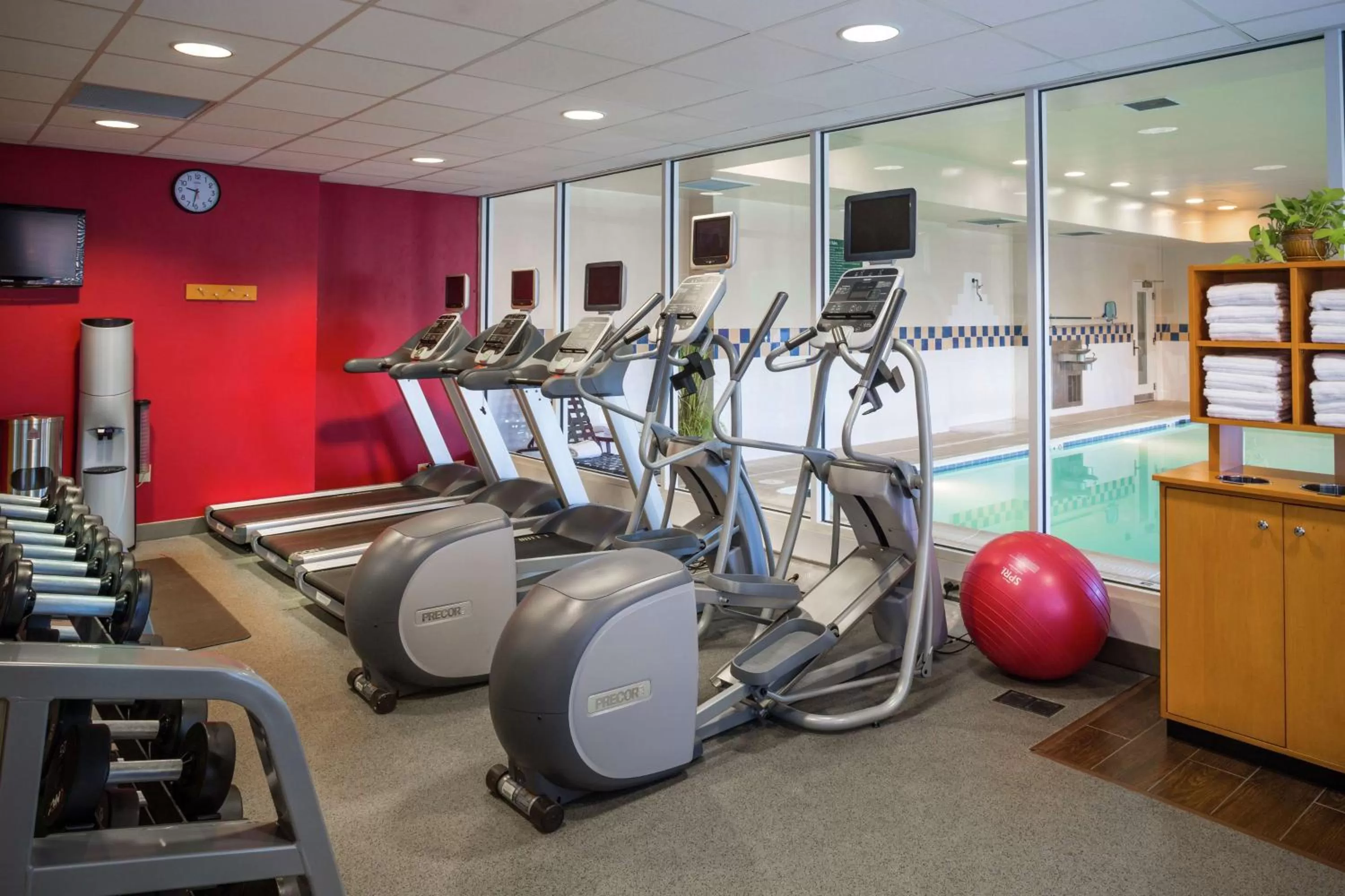 Fitness centre/facilities in Hilton Garden Inn Richmond Innsbrook