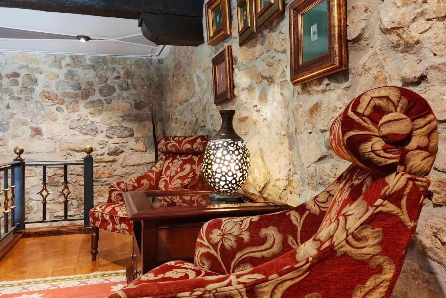 Seating area in Hotel Casa del Marqués