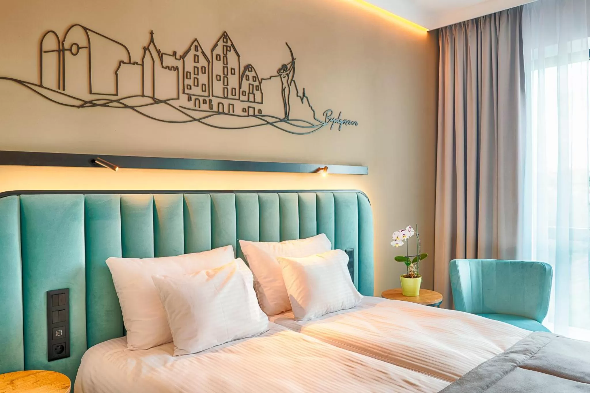 Bed in Focus Hotel Premium Bydgoszcz