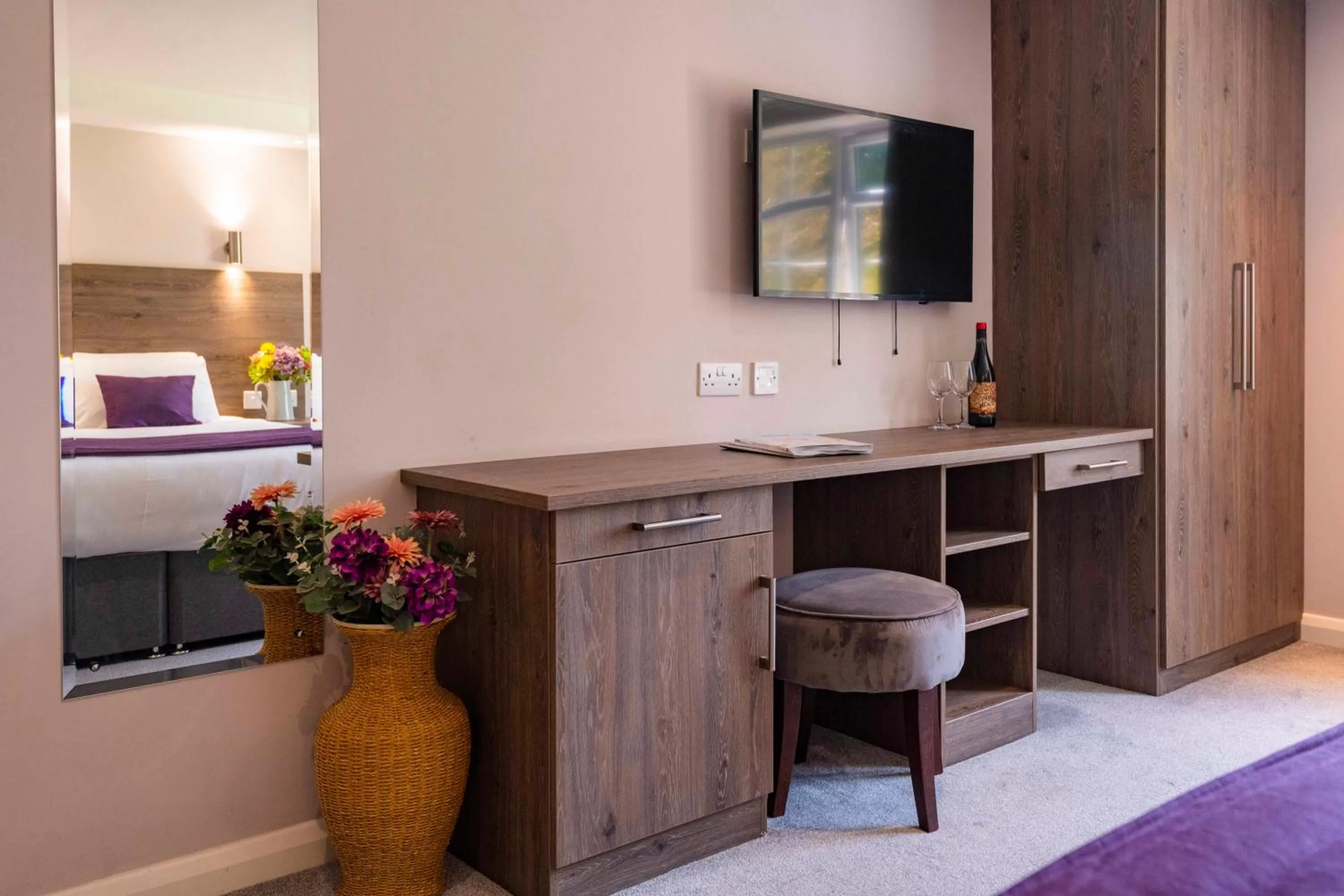 Bedroom in The Limes Country Lodge Hotel & Admiral Restaurant