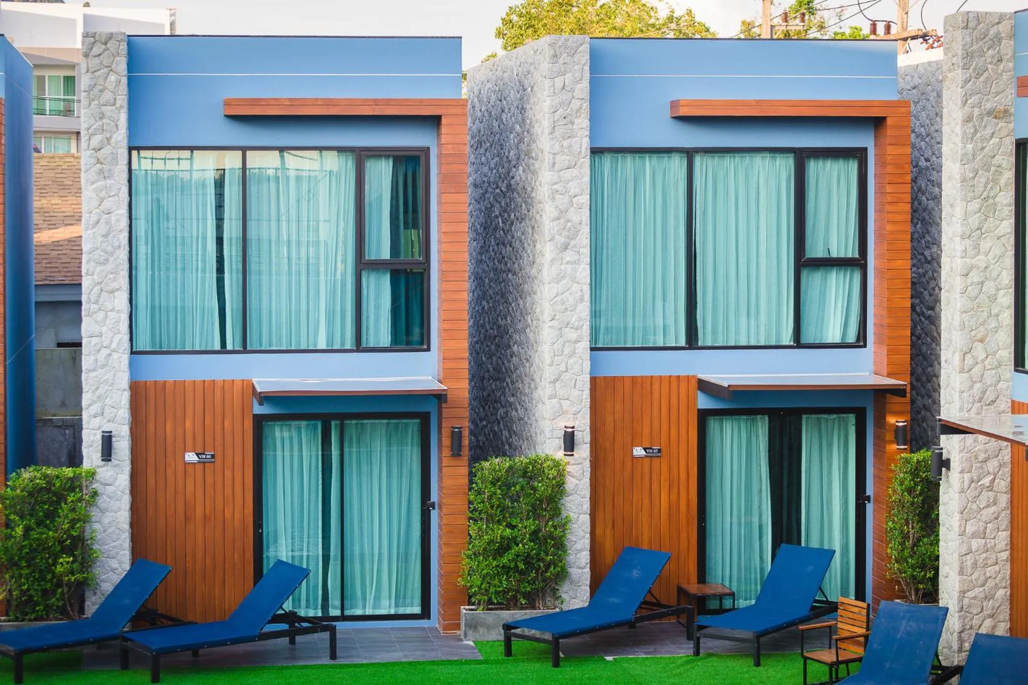 Facade/entrance in Peace Blue Naiharn Naturist Resort Phuket SHA Extra Plus