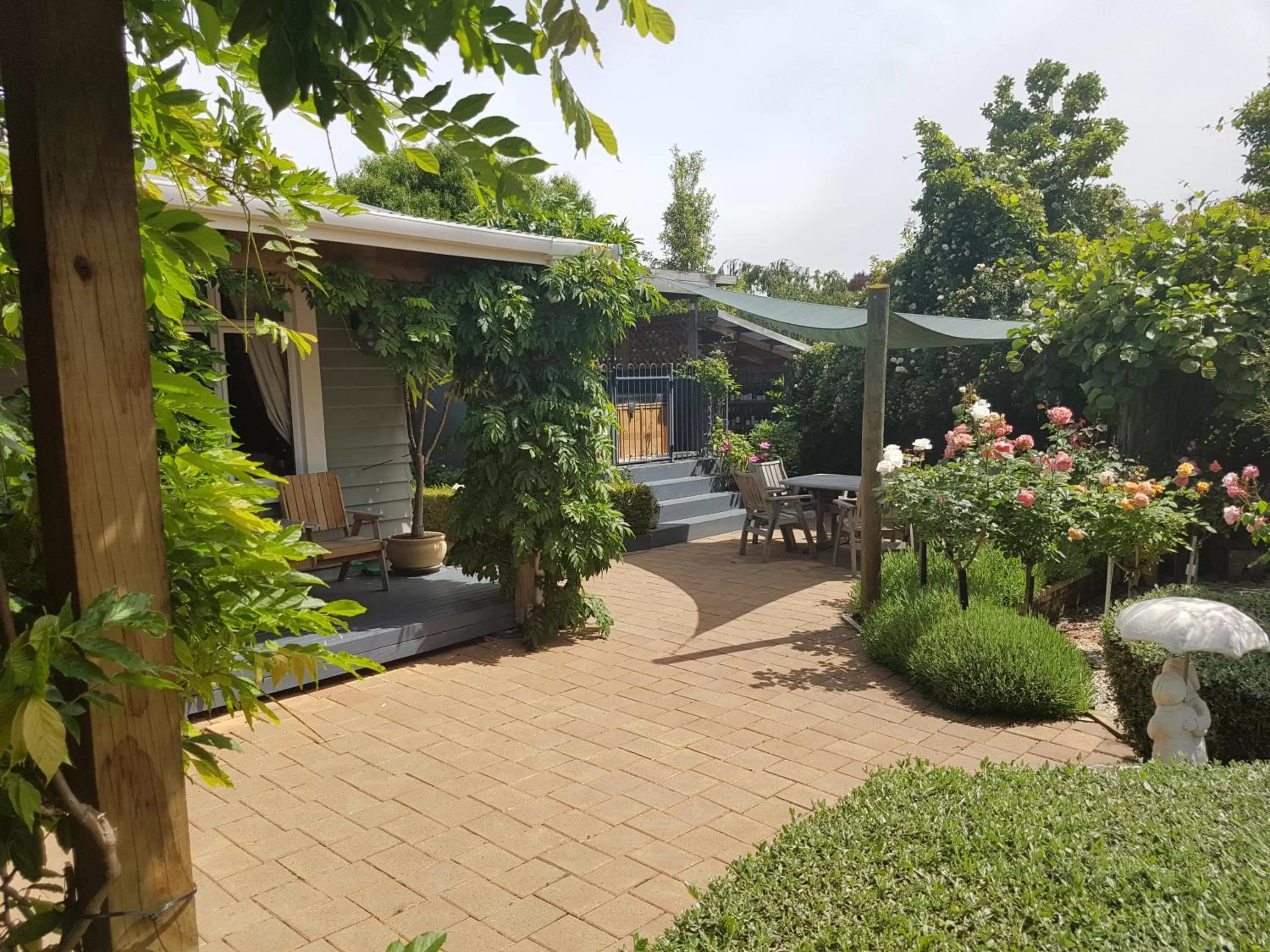 Balcony/Terrace in Olde Mill House B&B & Bike2Wine cycle hire