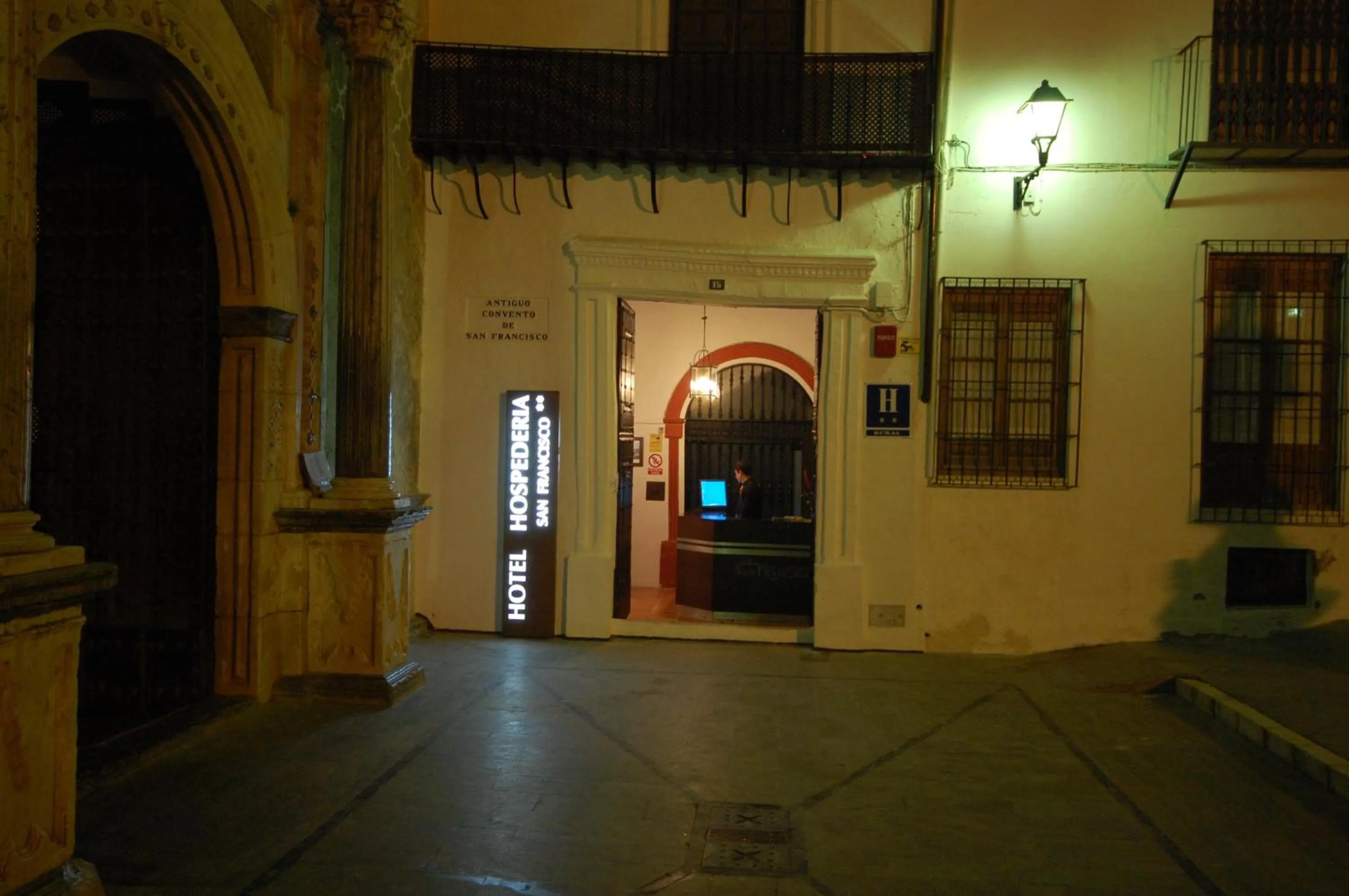 Lobby or reception in Hotel Hospederia San Francisco