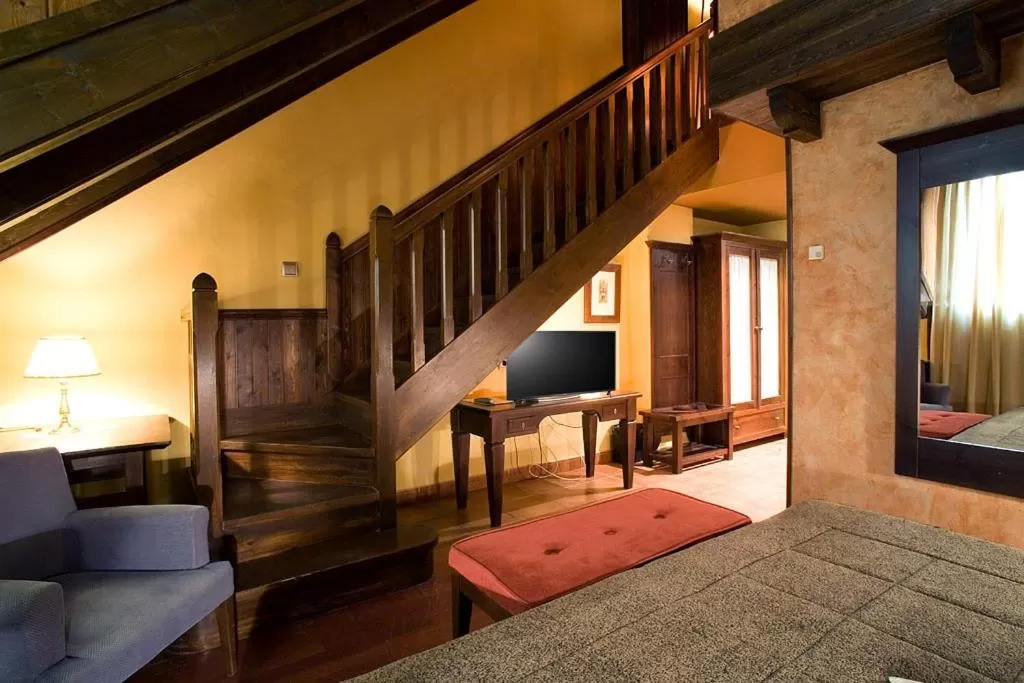 Bed in Hotel Hospital de Benasque