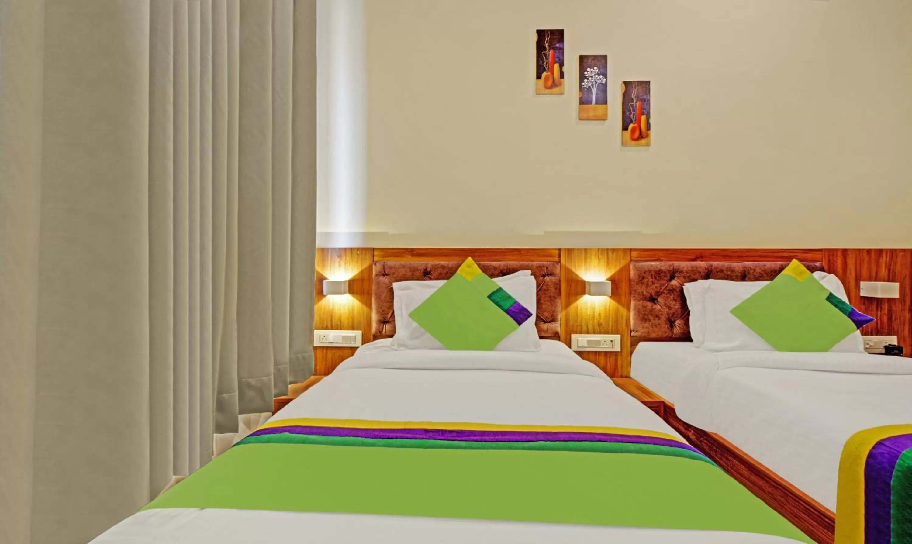 Bed in Tripli Hotels Le Shelton