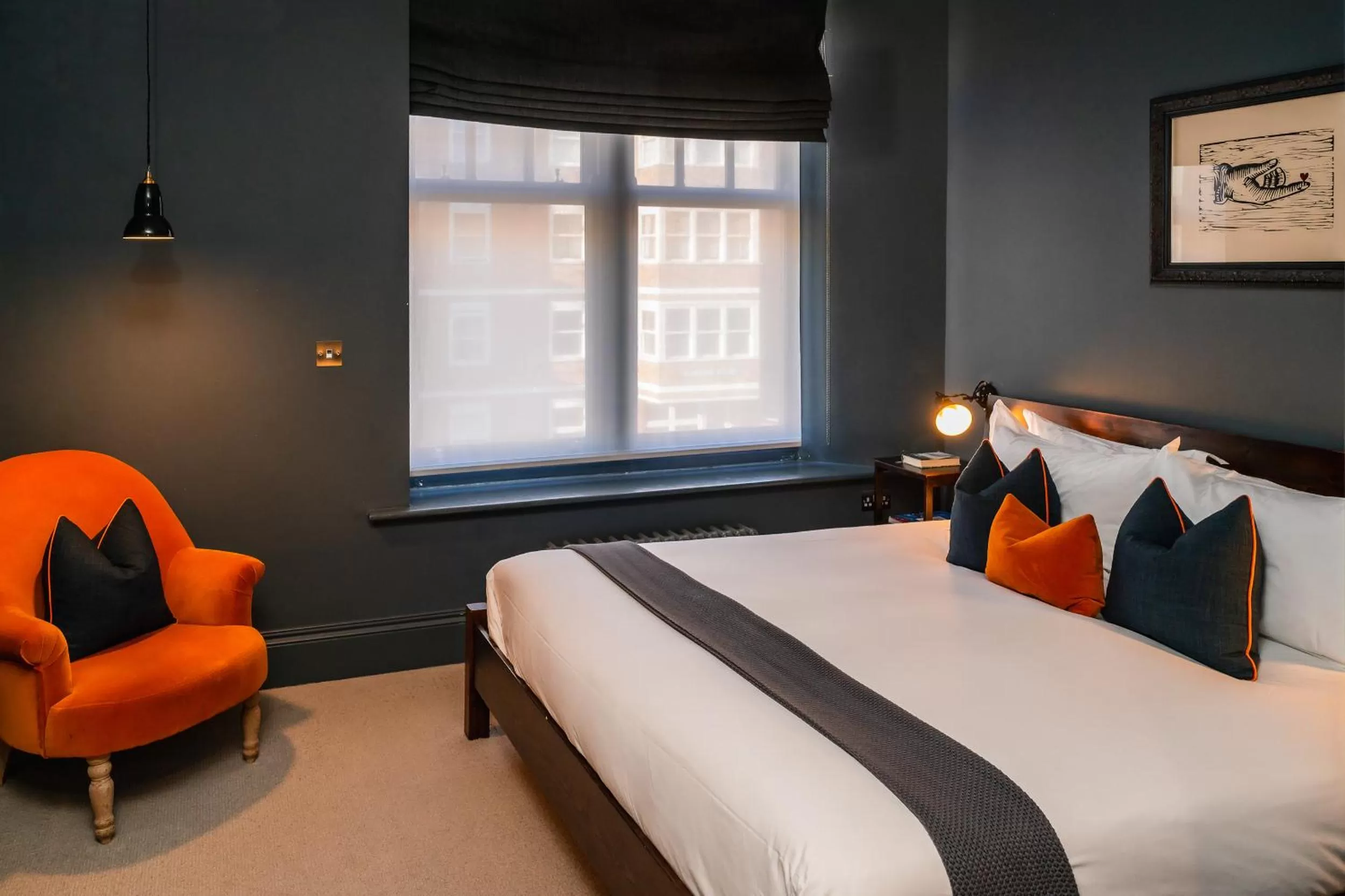 Bedroom, Bed in The Ginger Pig