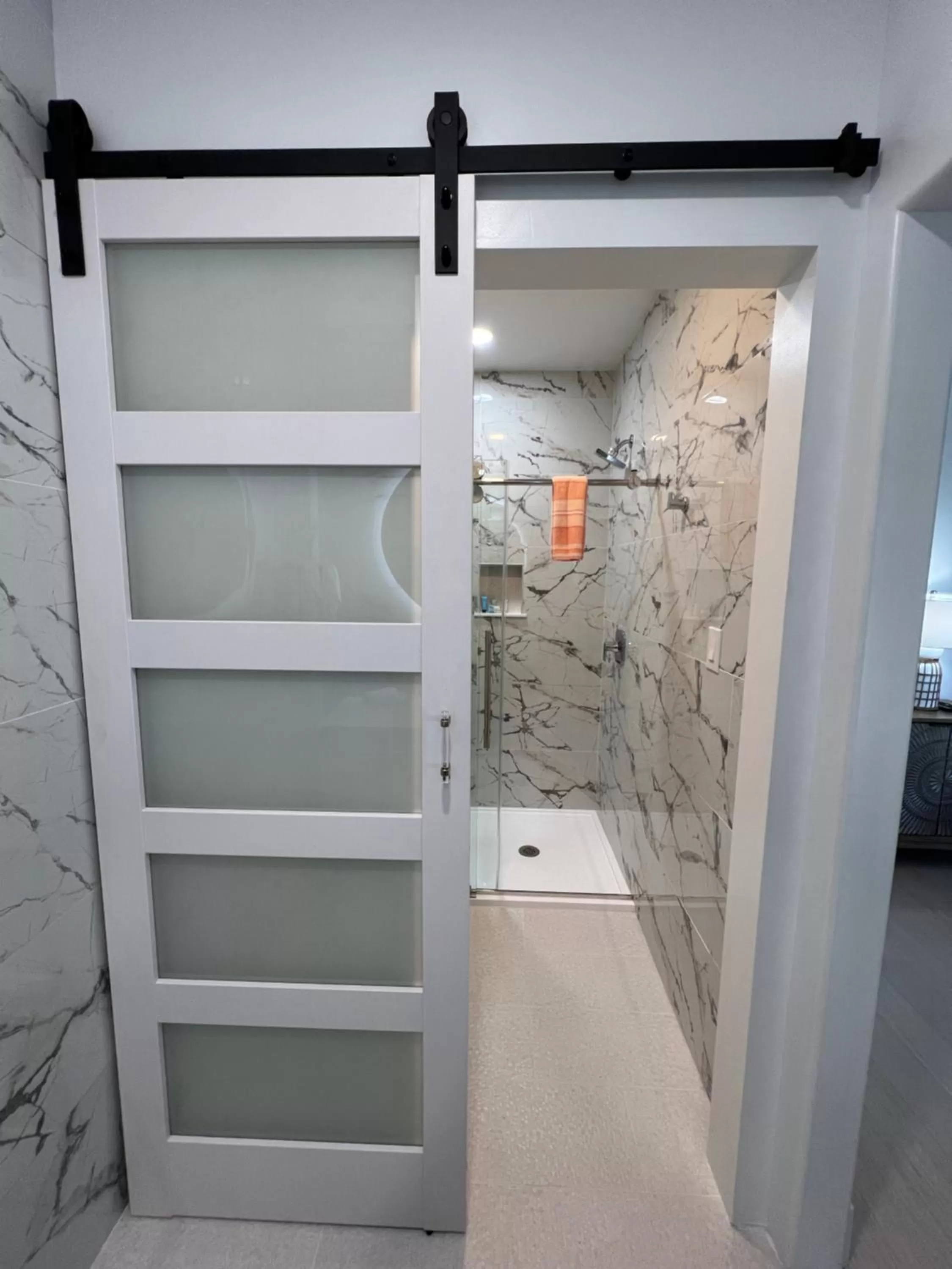 Shower in Elaine's Cape May Boutique Hotel