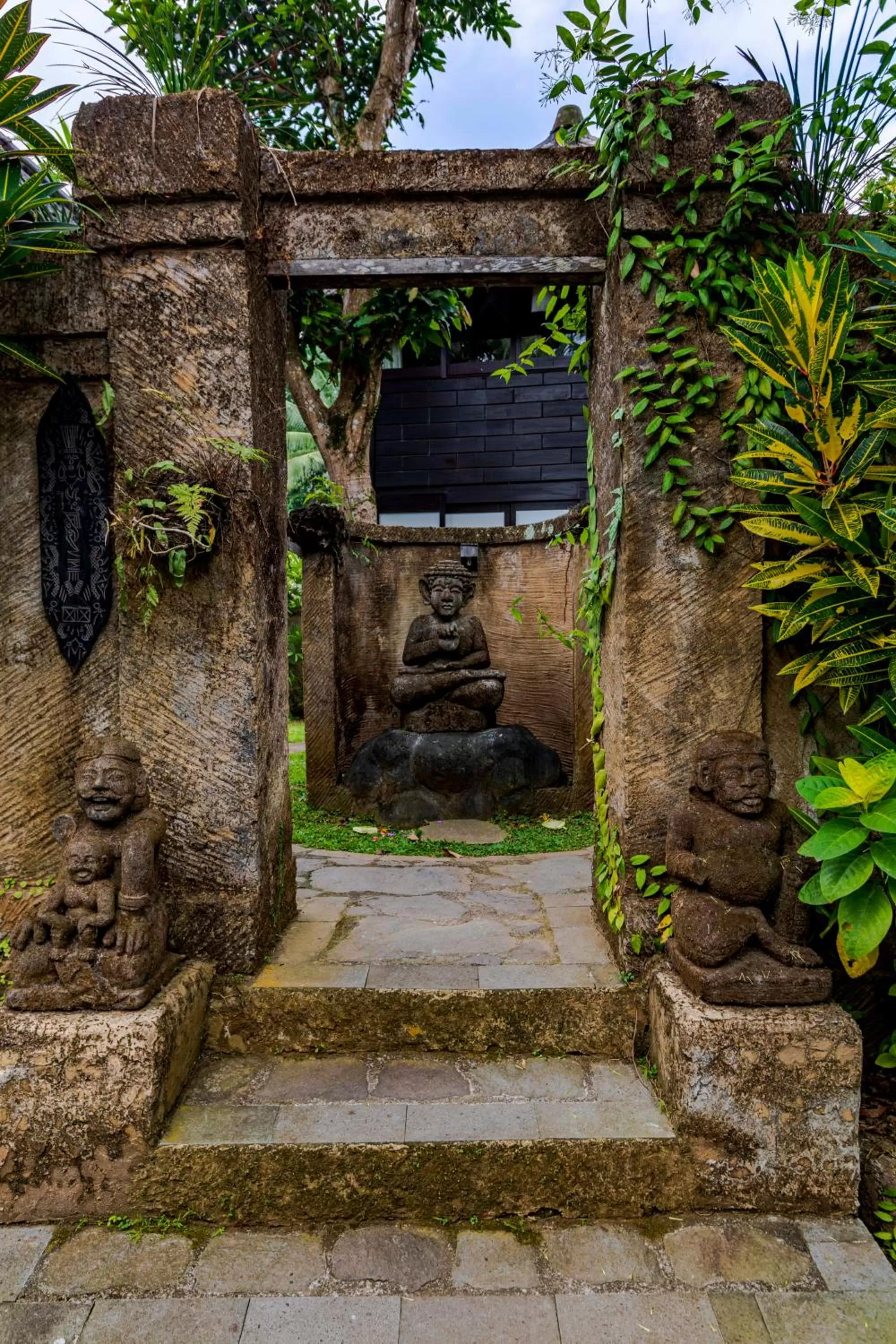 Facade/entrance in Ubud Sari Health Resort