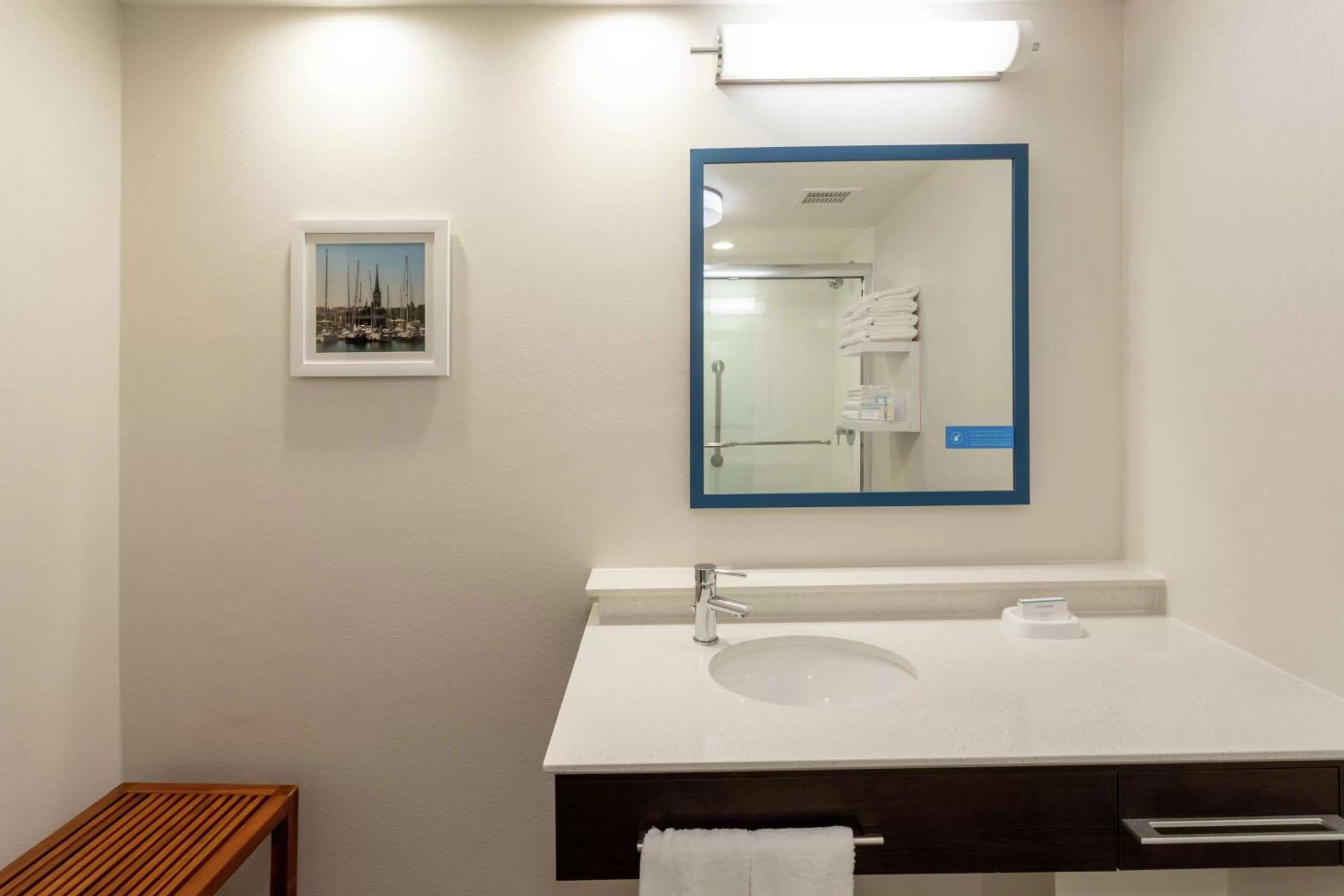 Bathroom in Hampton Inn Minneapolis/Eagan