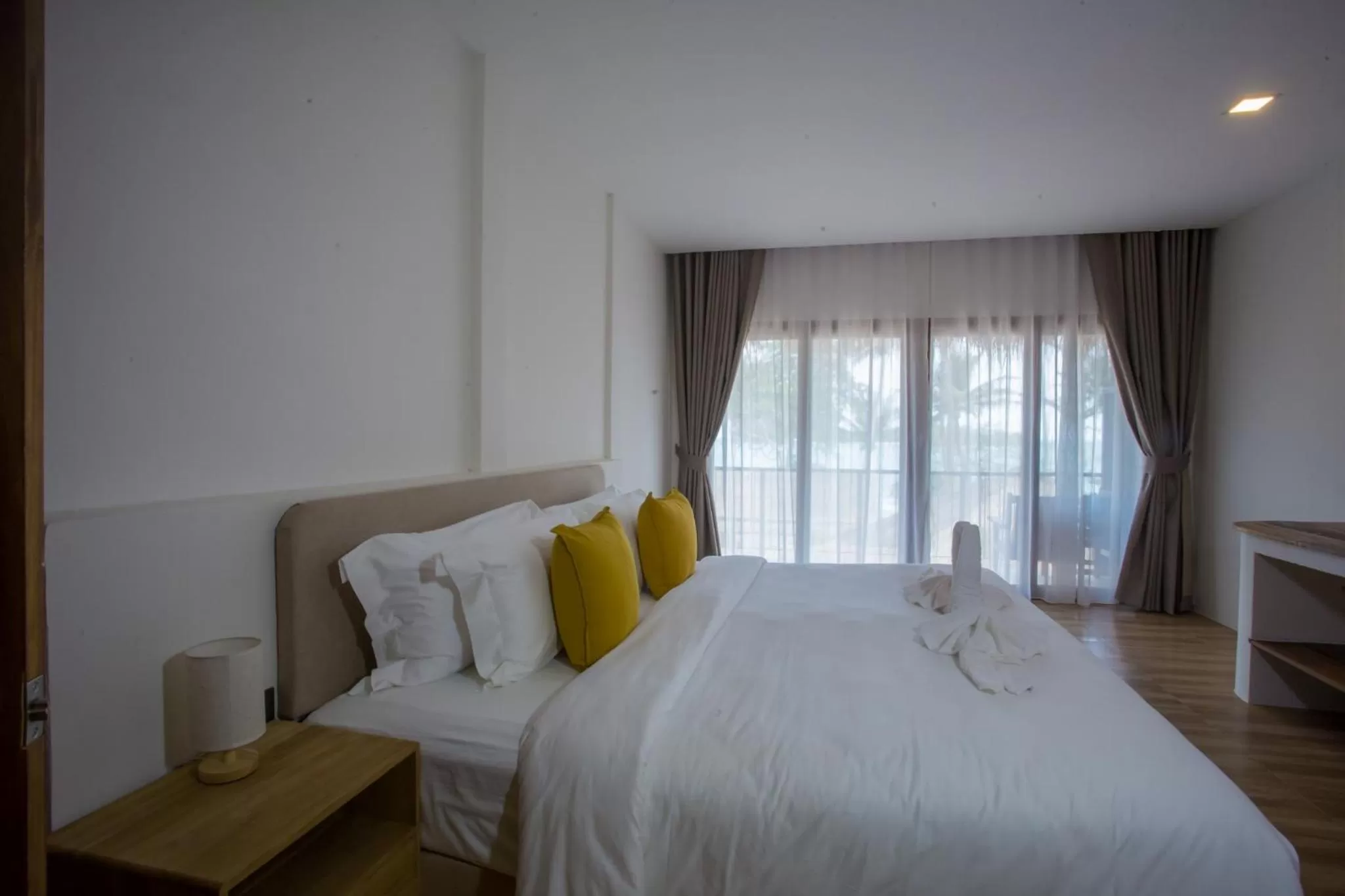 Bedroom, Bed in The Nest Private Beach Resort