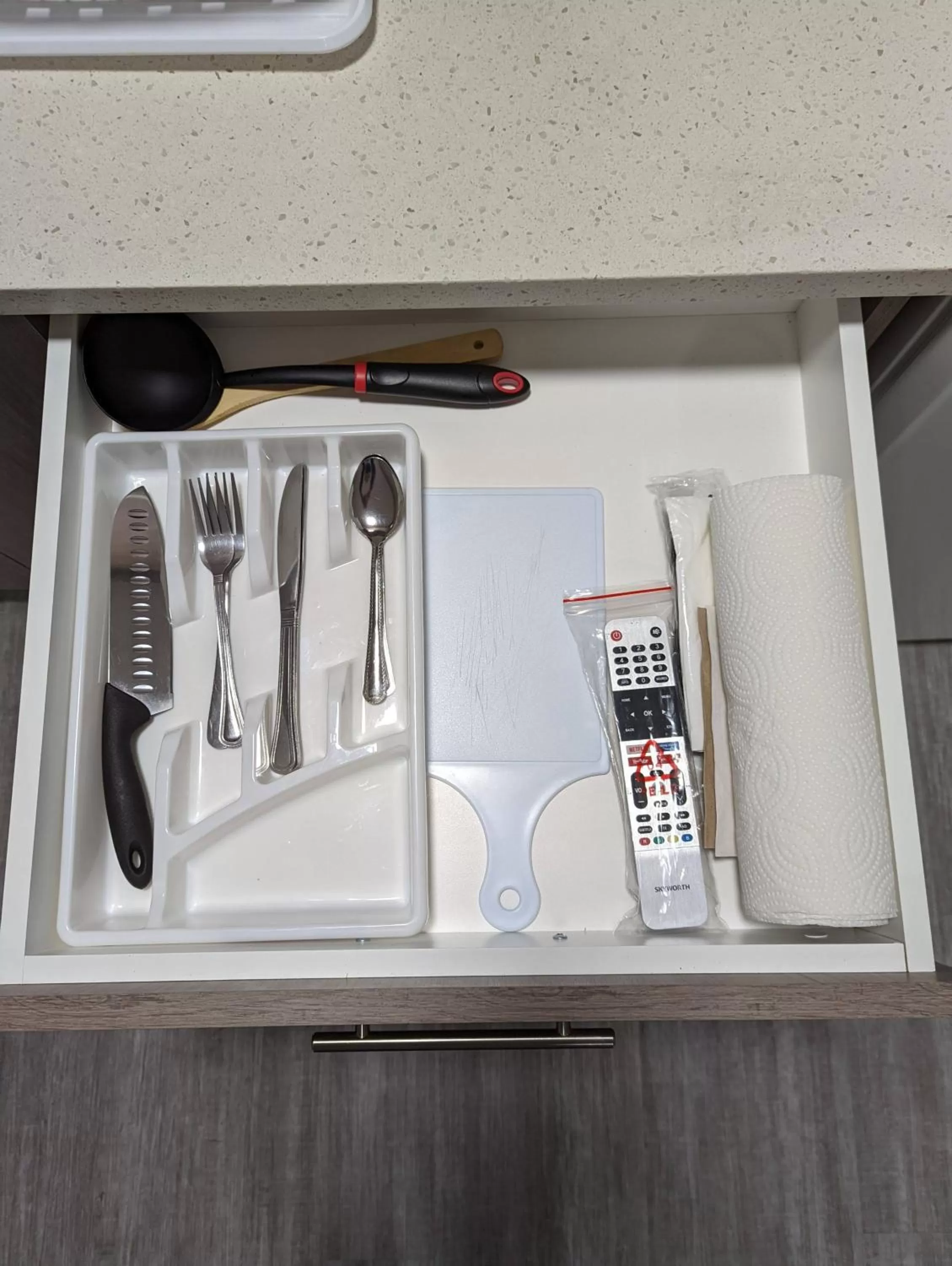 Kitchen or kitchenette in Riverside Motel & Suites