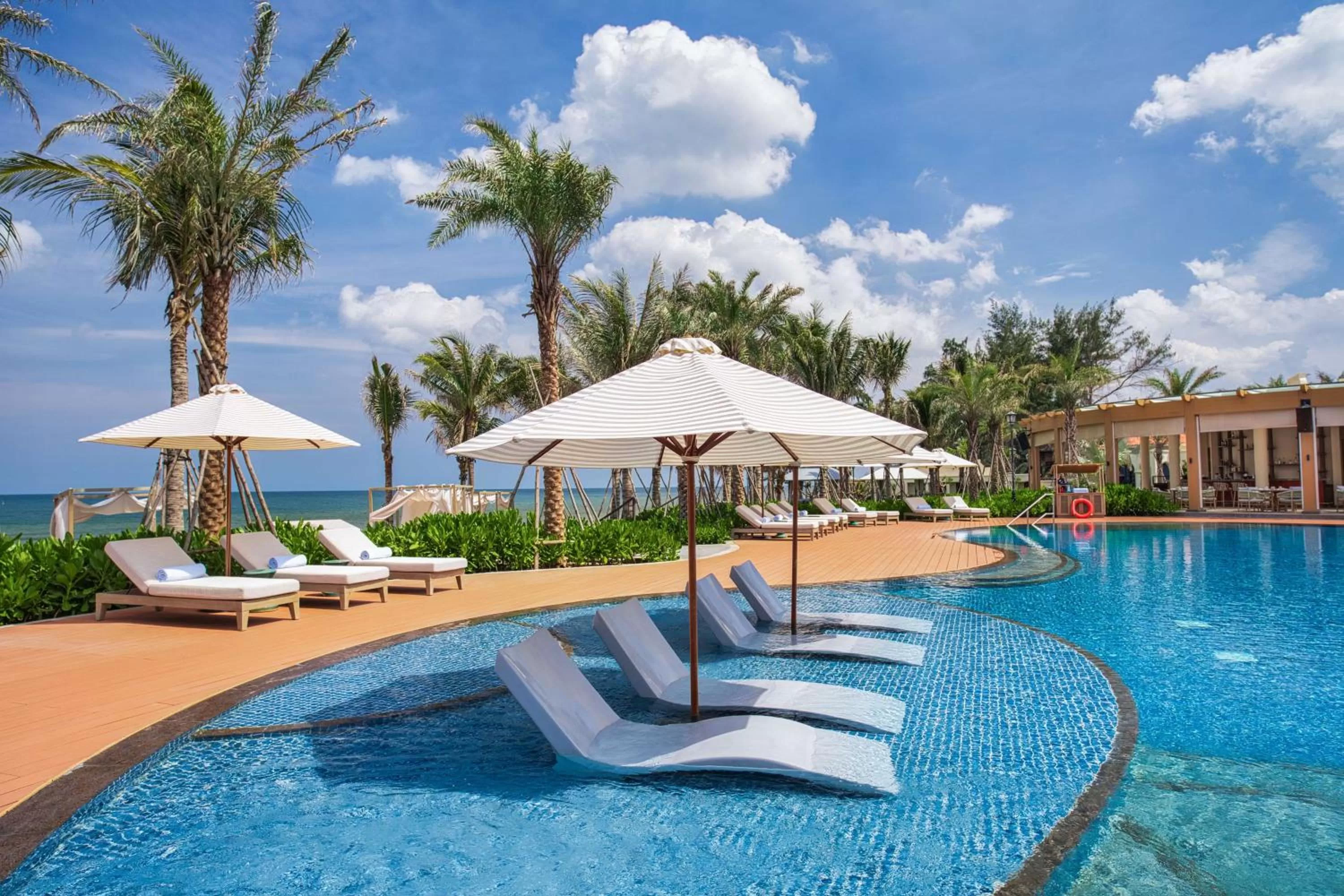 Pool view in Radisson Resort Phan Thiet