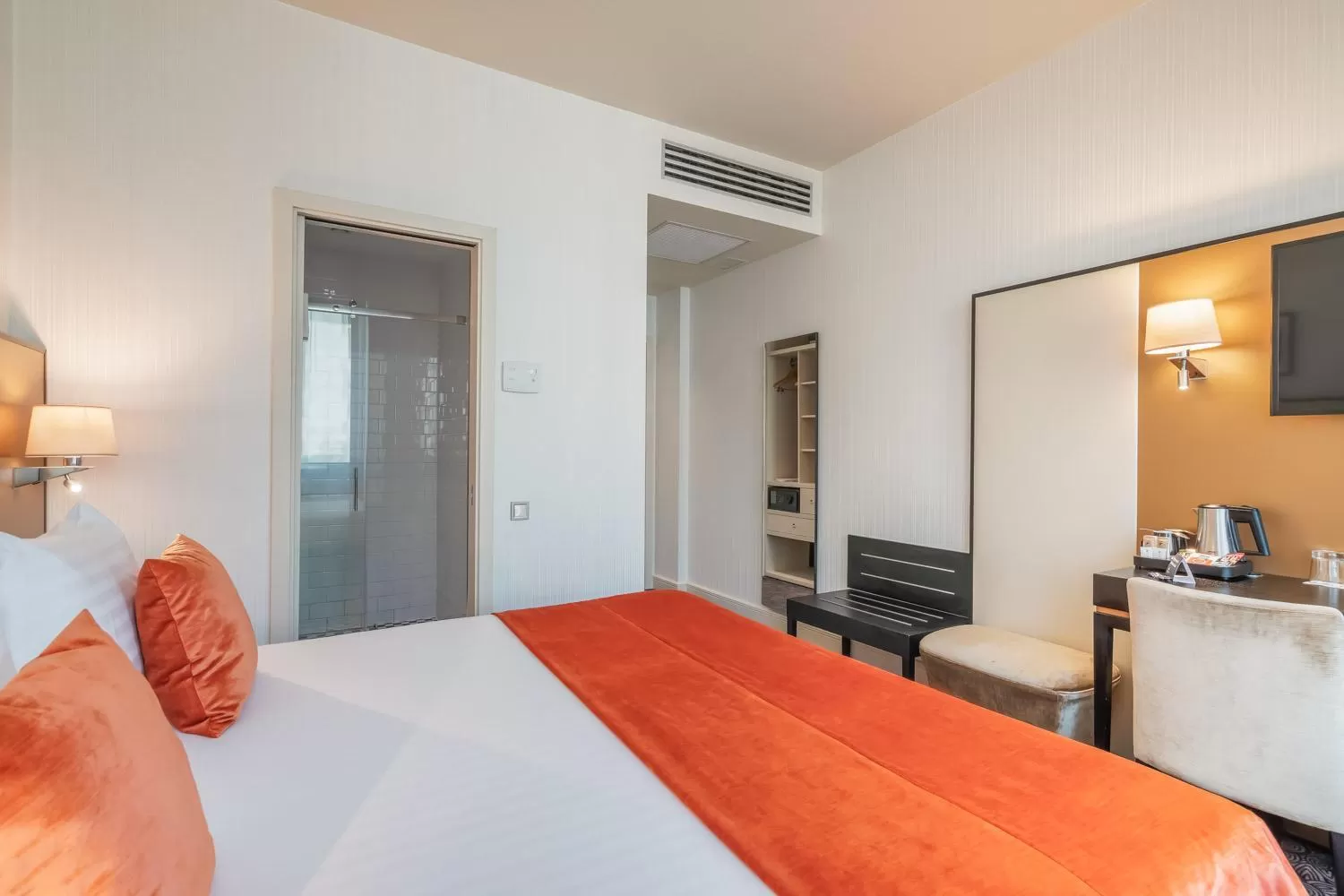 Bed in Eurostars Danube Budapest