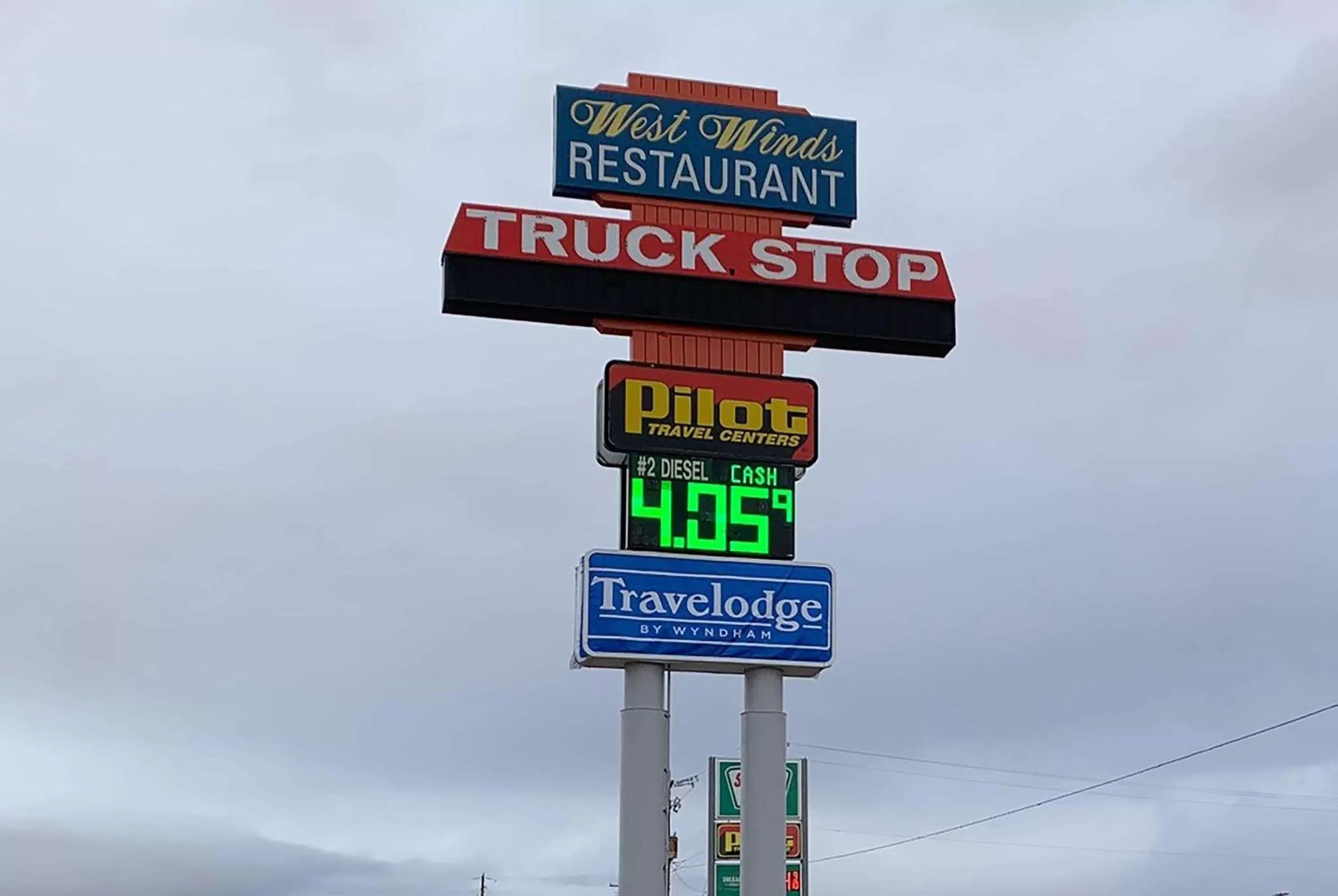 Property building in Travelodge by Wyndham Green River UT