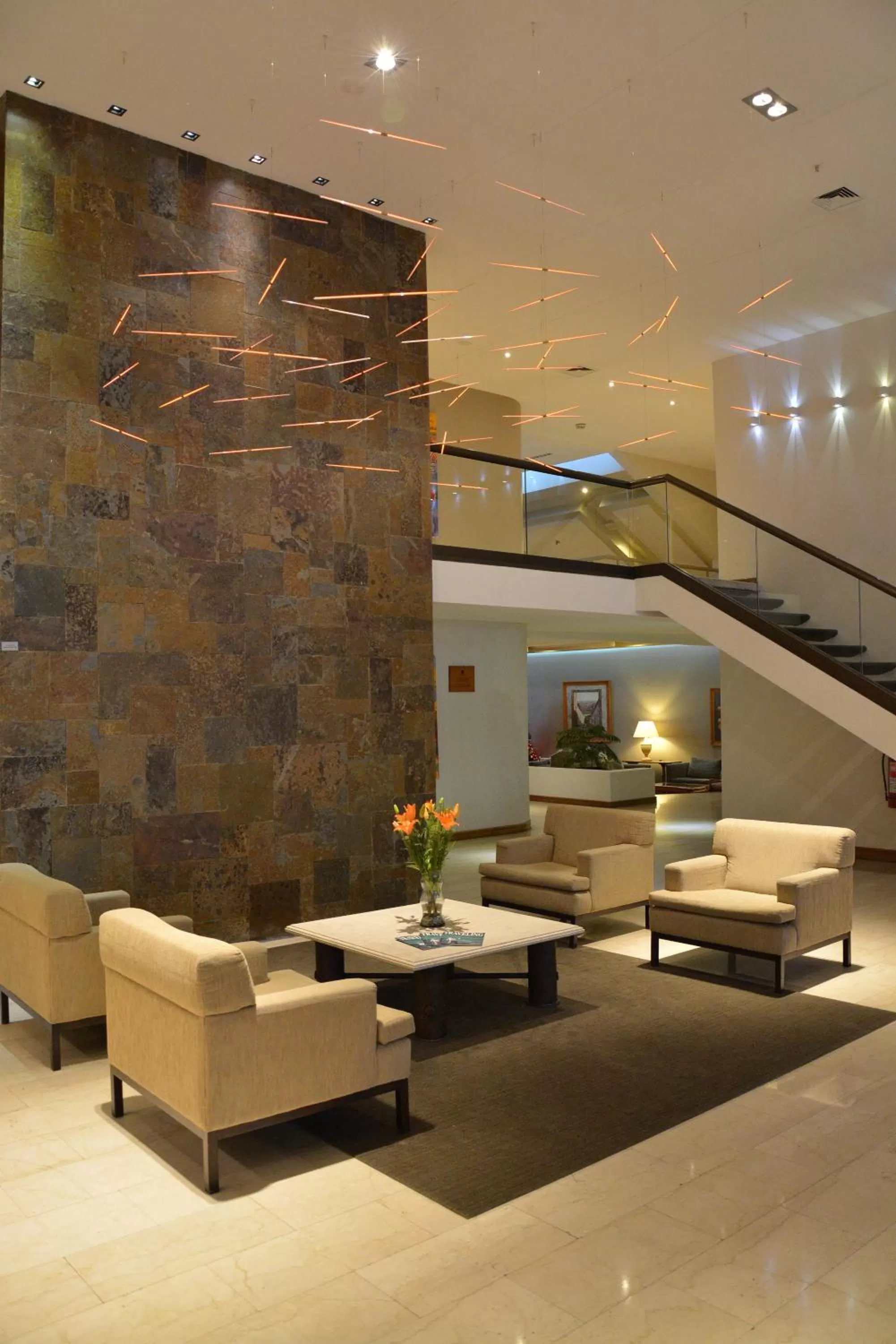 Lobby or reception in Hotel Director Vitacura