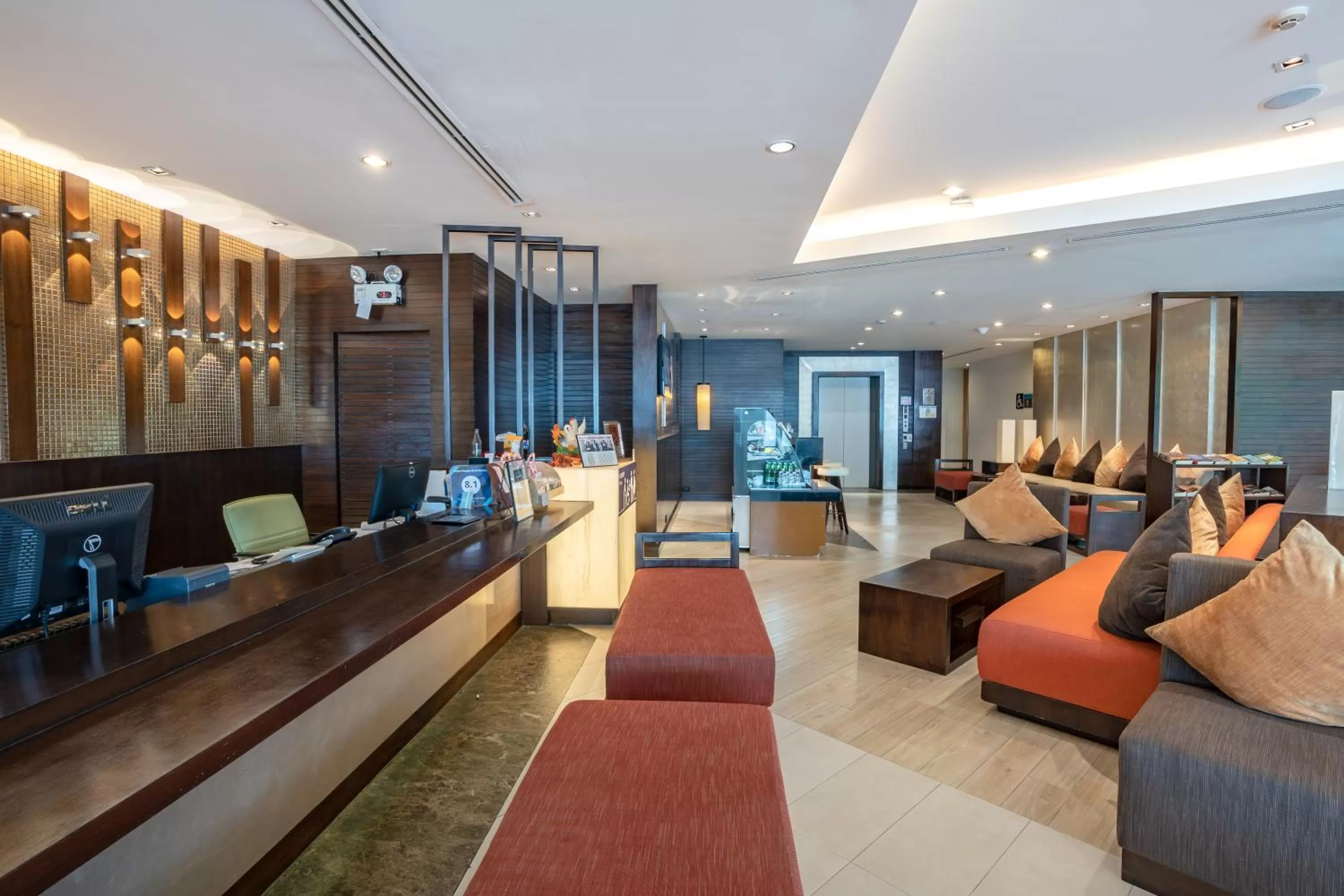 Lobby or reception in A-ONE Pattaya Beach Resort