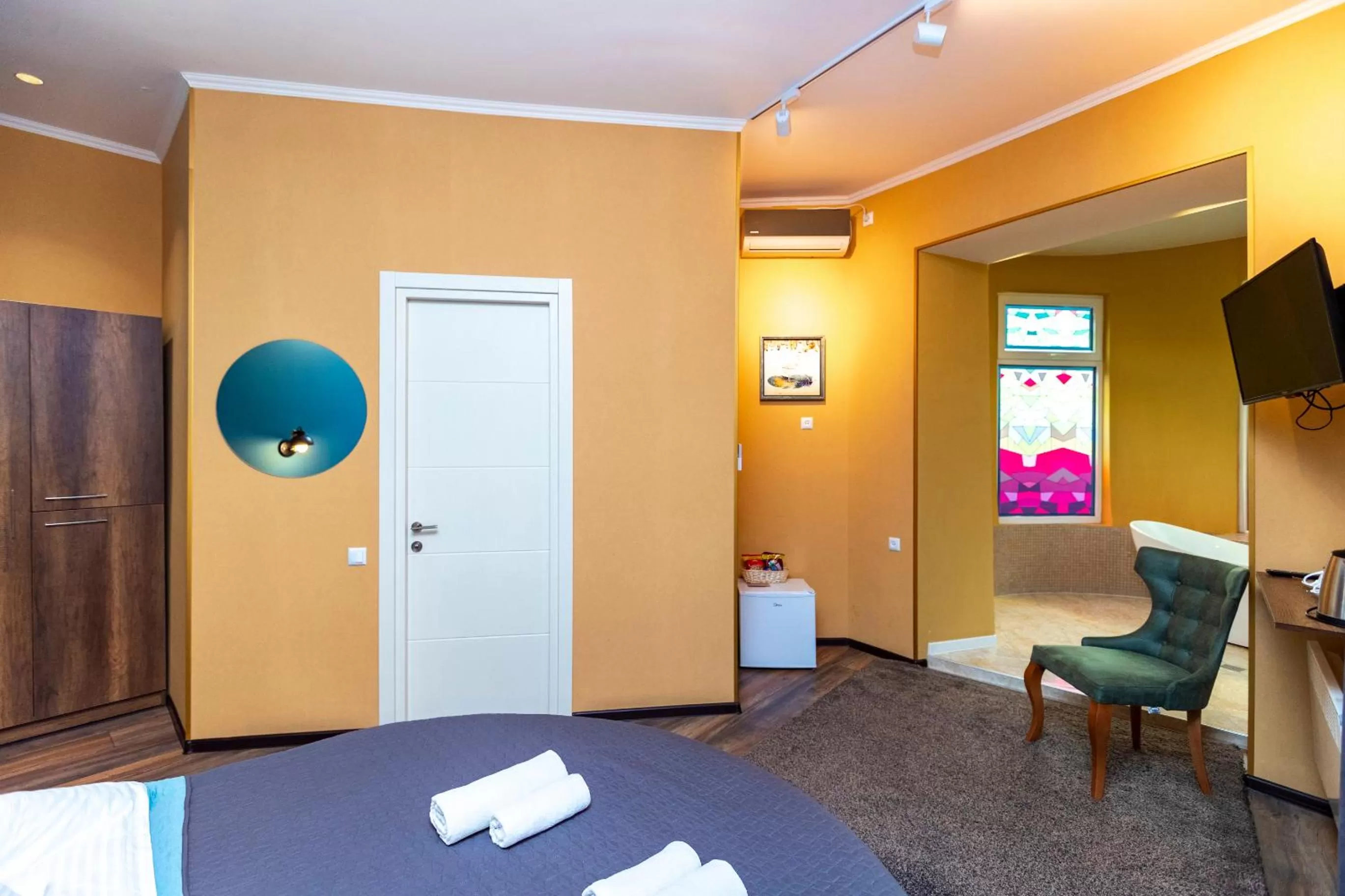 Living room in Hotello