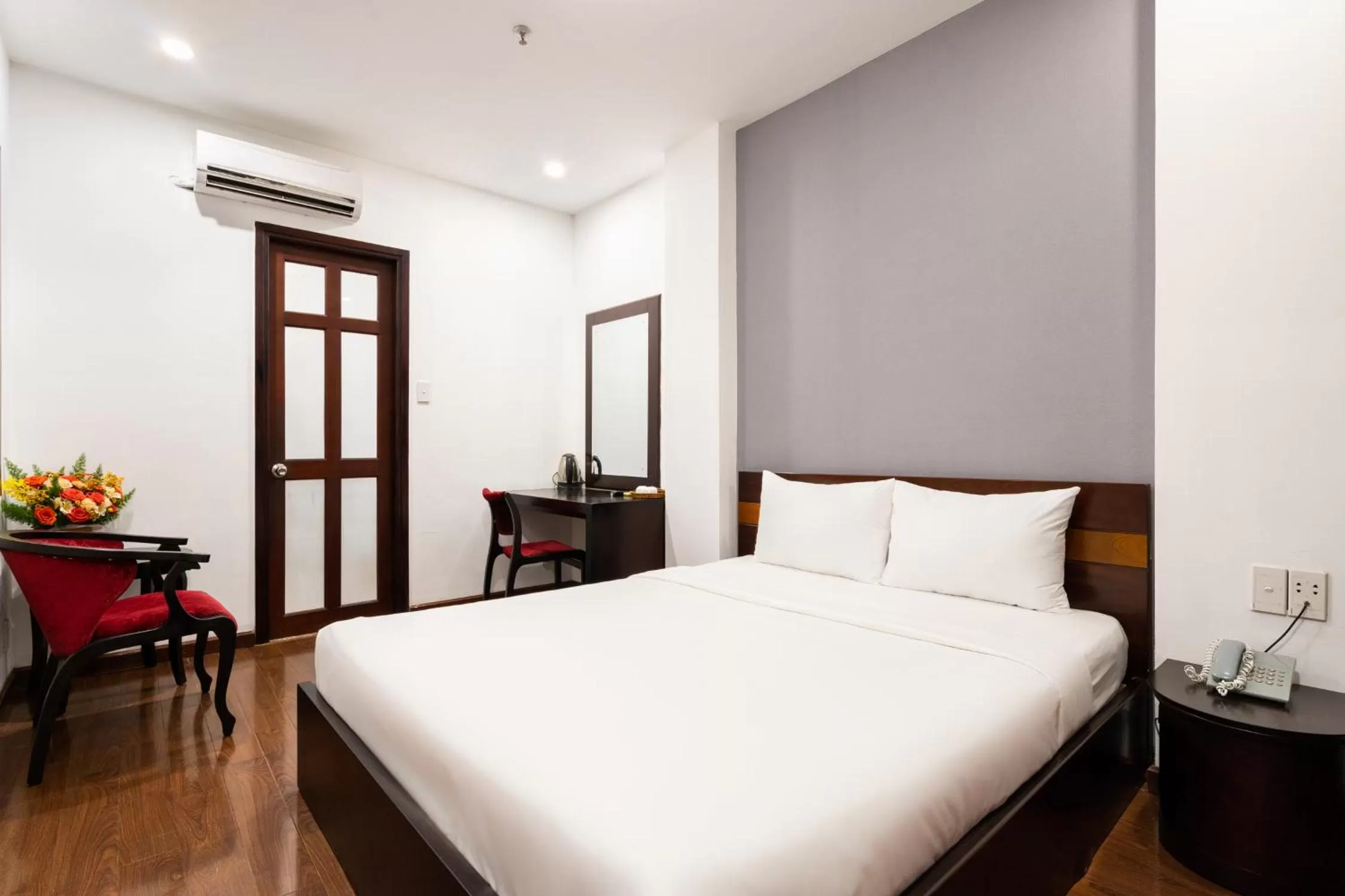 Bed in A&A Toronto Hotel