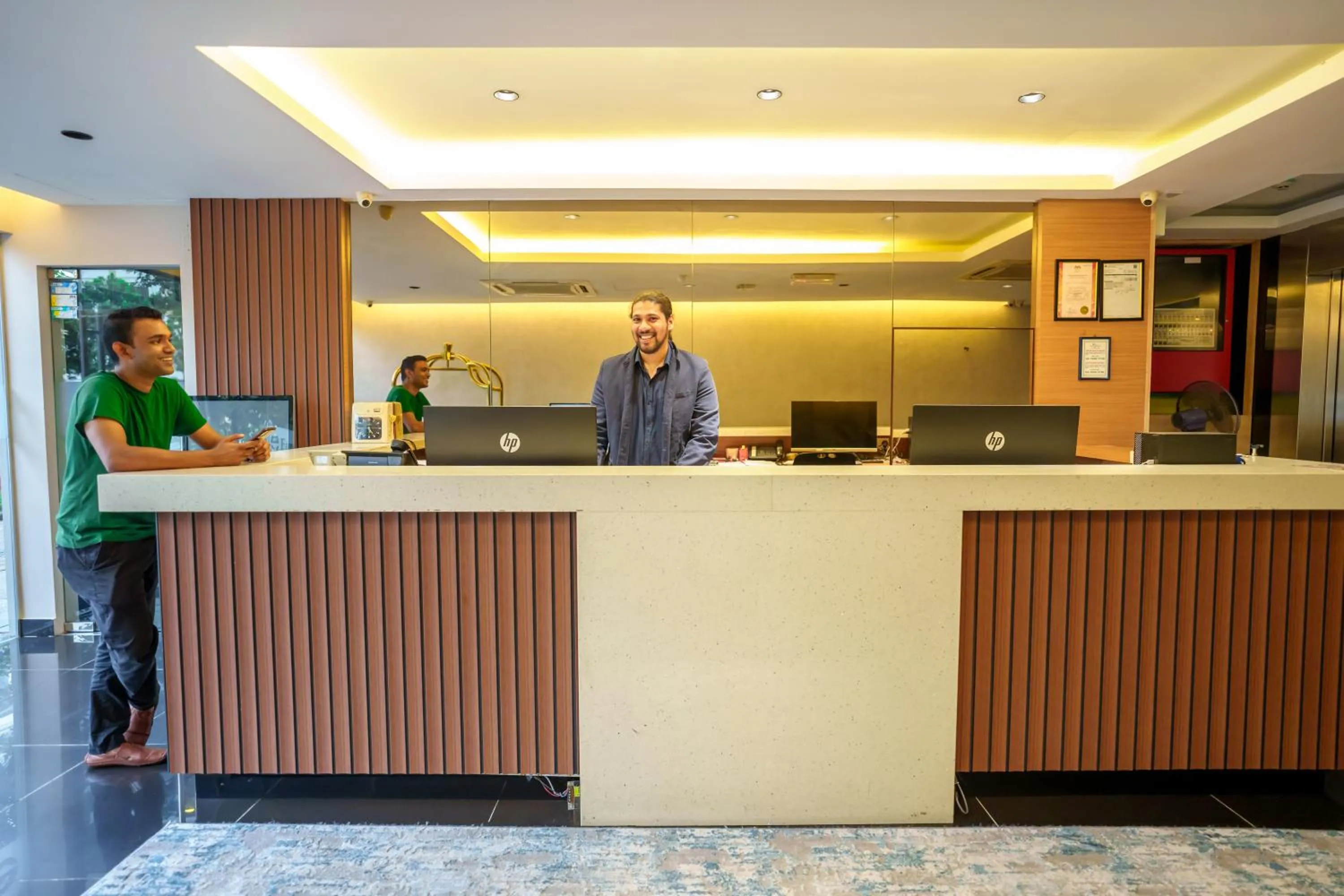 Staff in Euro Life Hotel @ KL Sentral