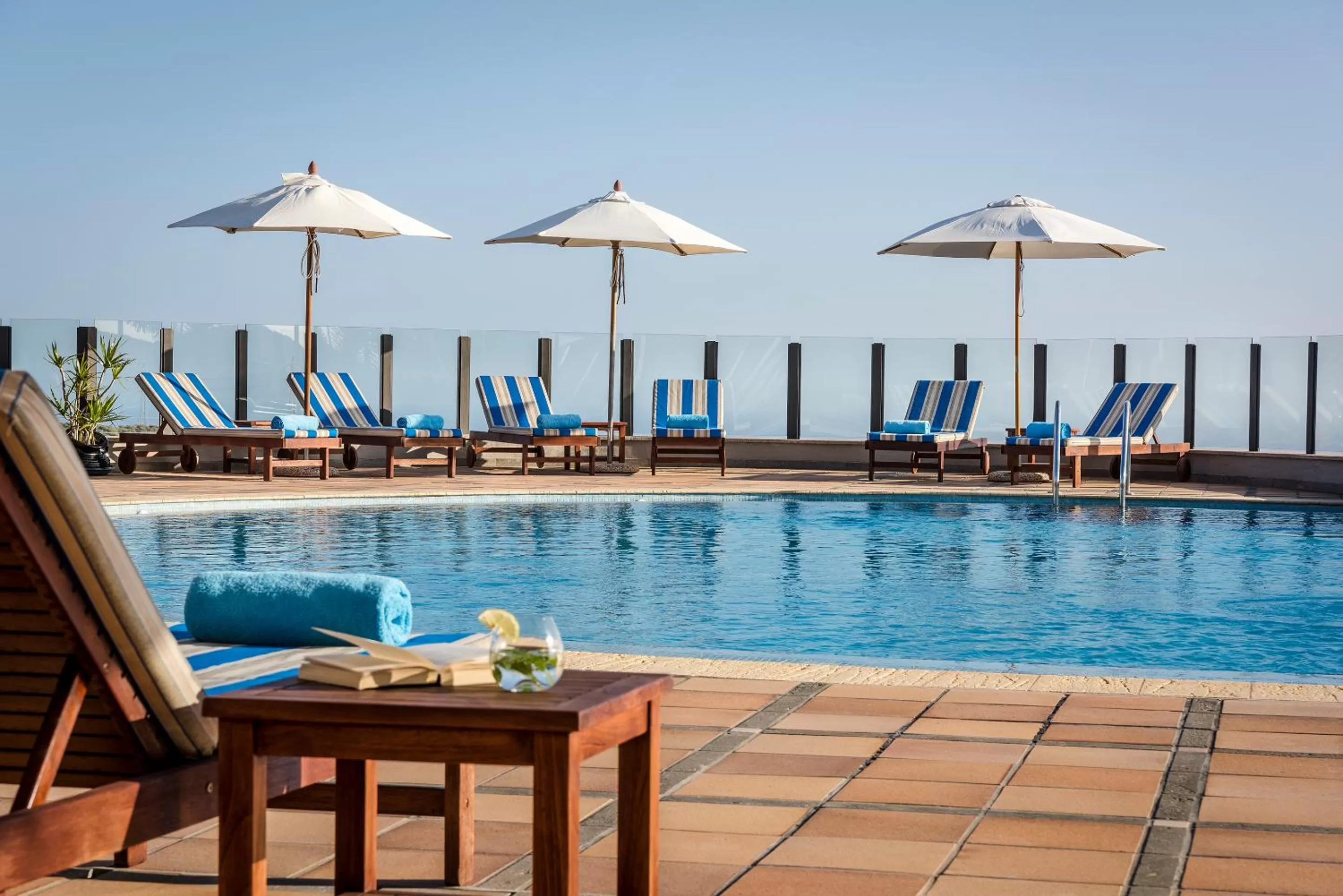 Pool view in Casa León Royal Retreat