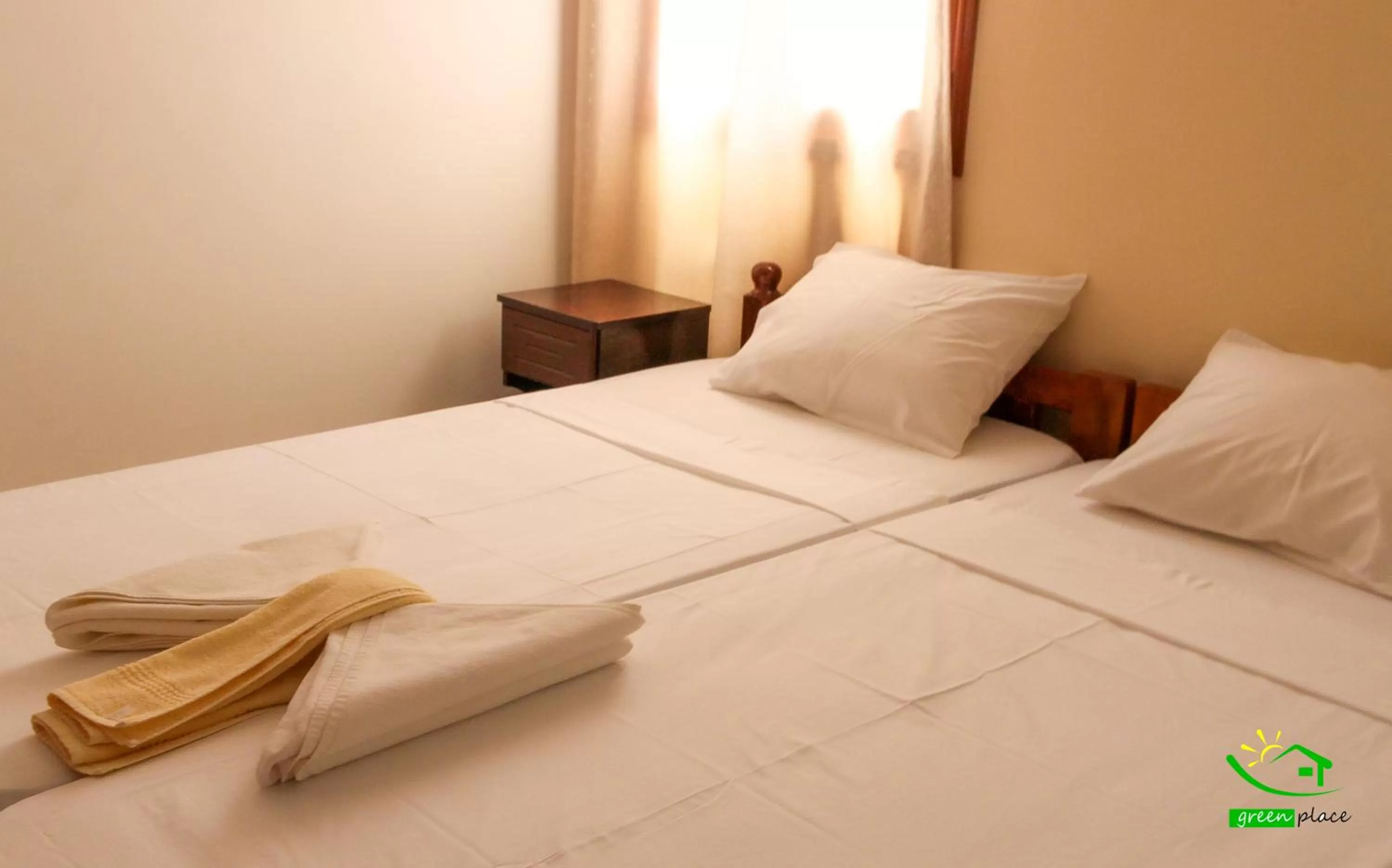 Bed in Pousada Green Place