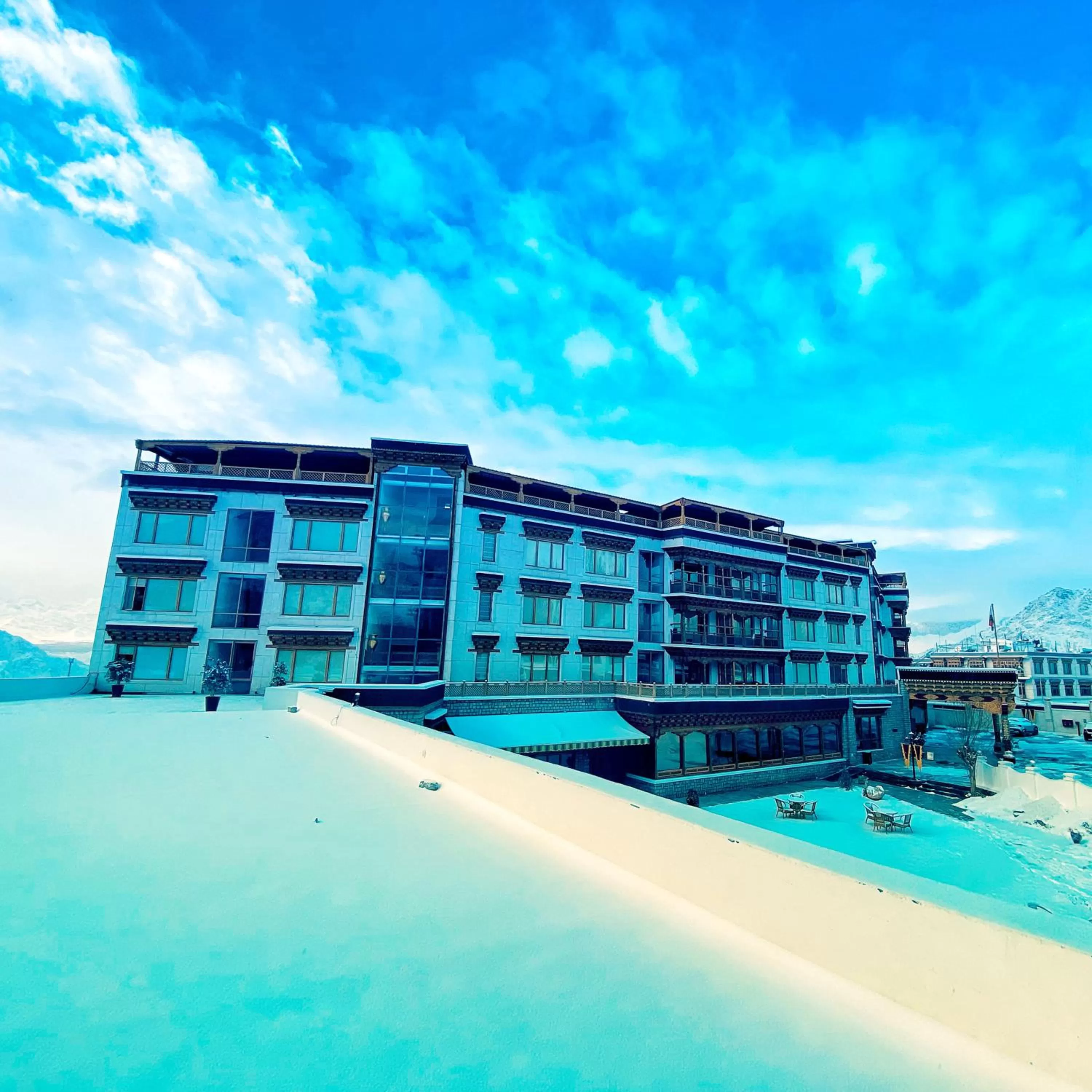 Property building in The Grand Dragon Ladakh