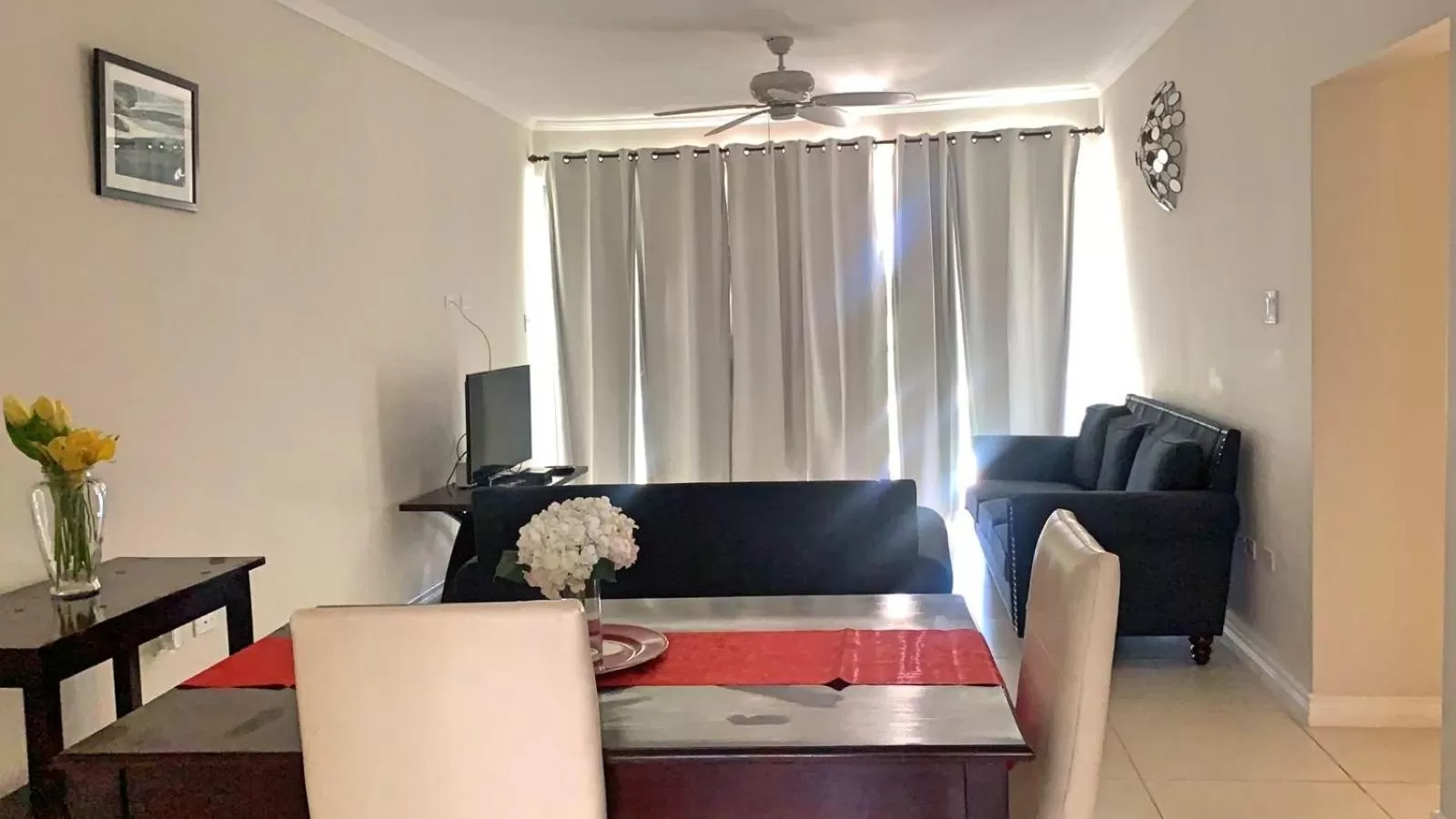 Living room, Dining Area in Jamnick Vacation Rentals - Richmond, St Ann, Jamaica