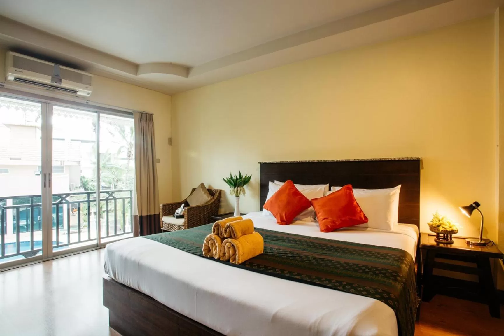 Bed in Diamond Park Inn Chiangrai & Resort