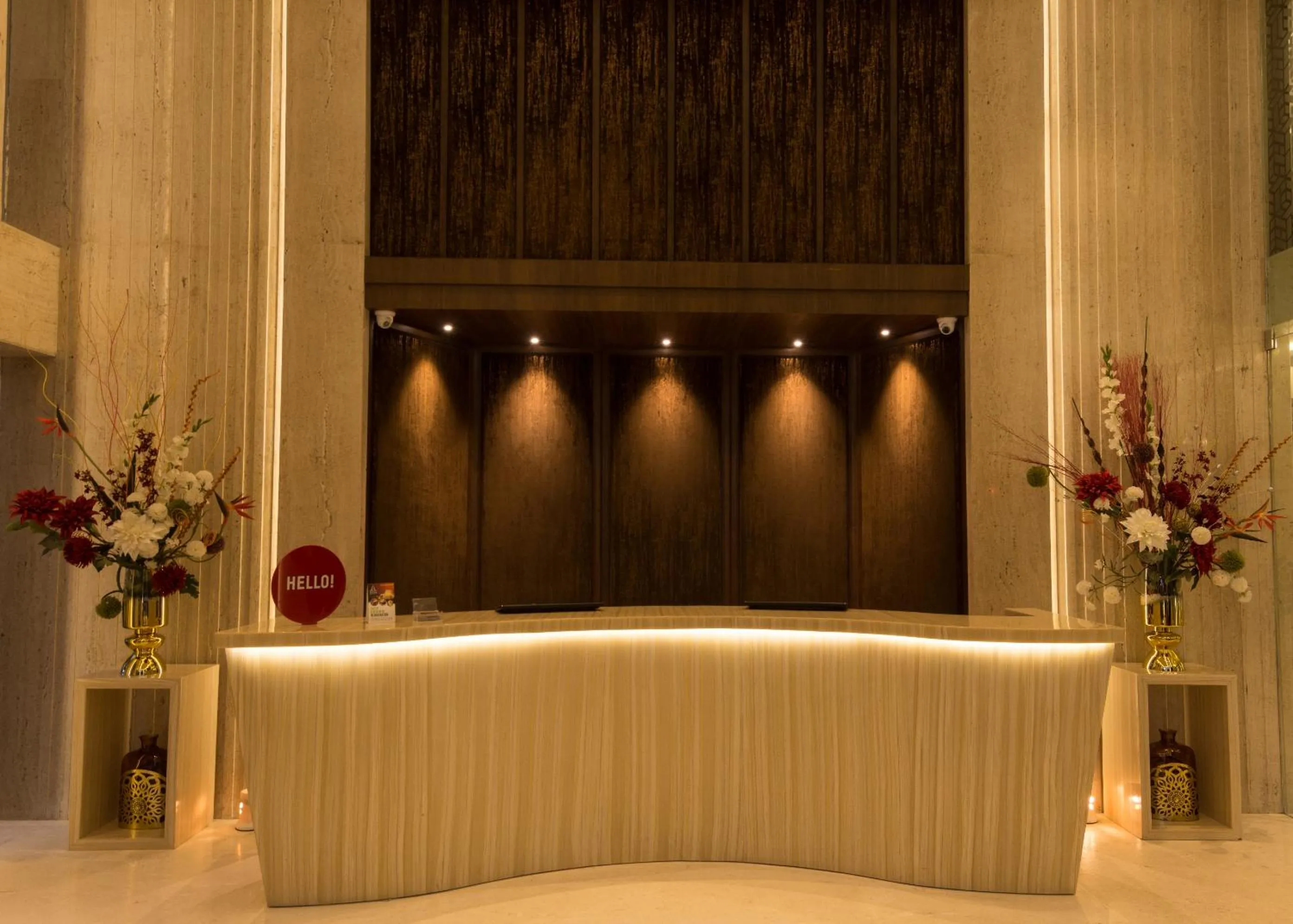 Lobby or reception in Roopa Elite