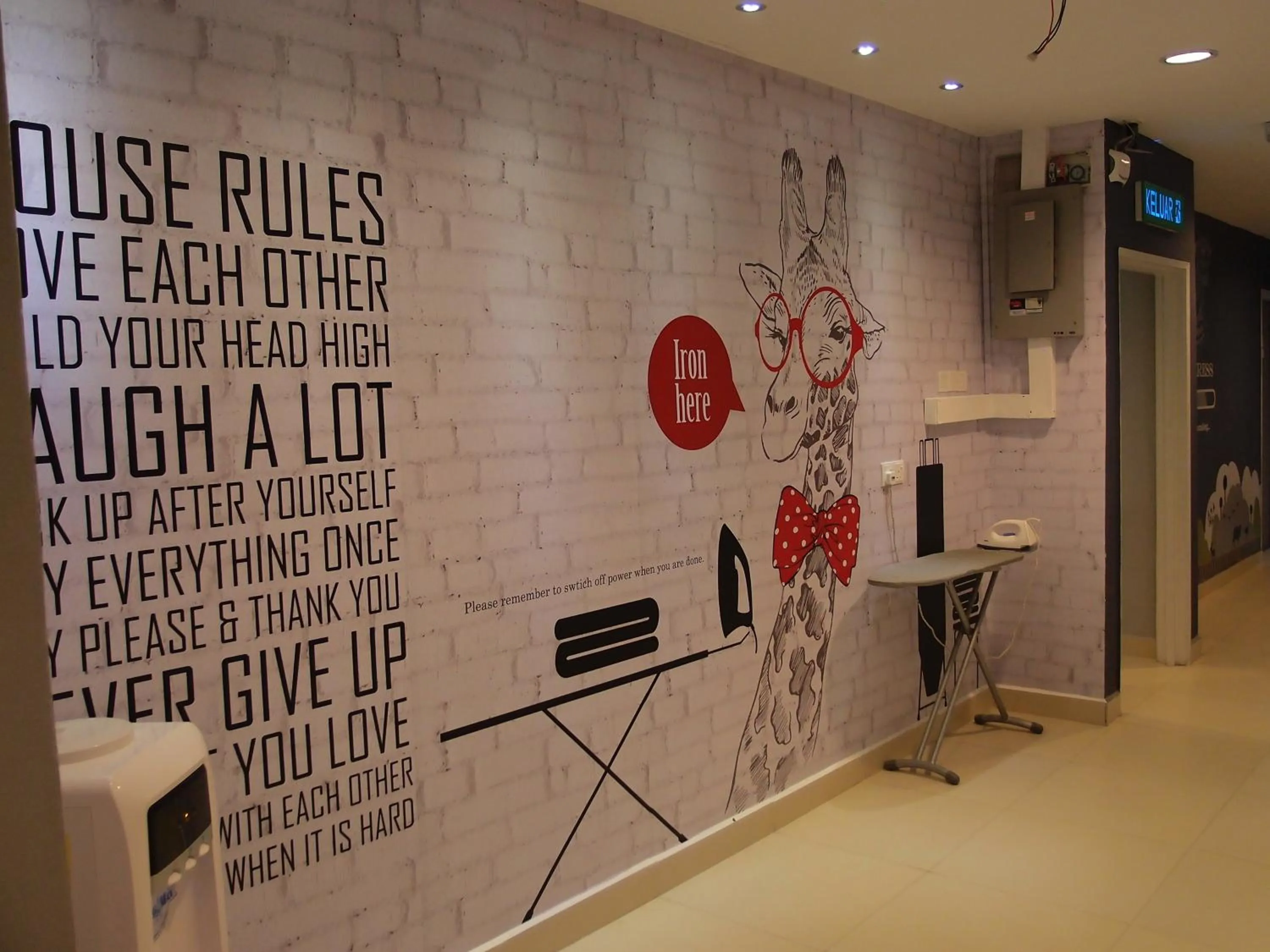 Decorative detail in One Avenue Hotel, Balakong