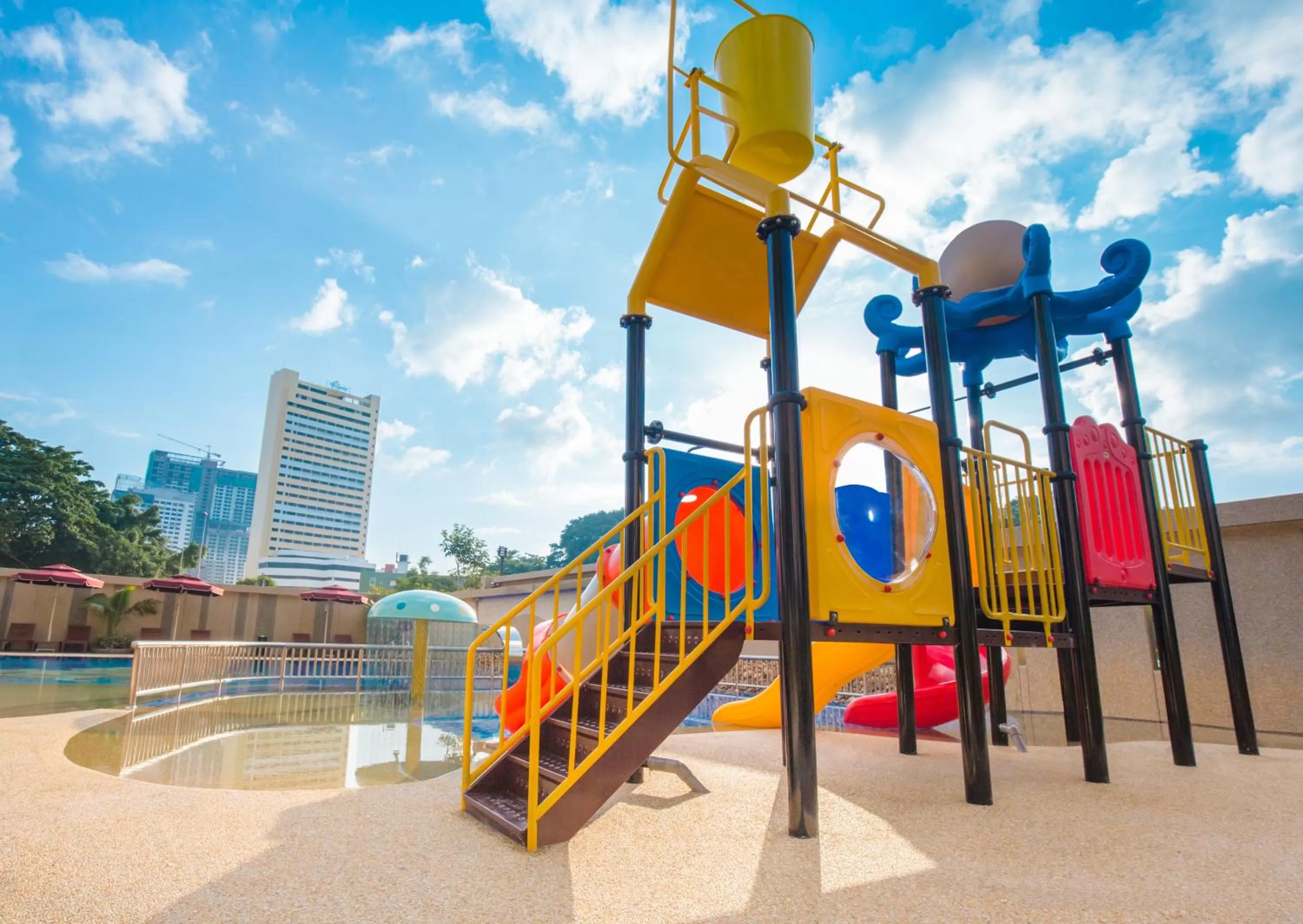 Children play ground in Ibis Melaka