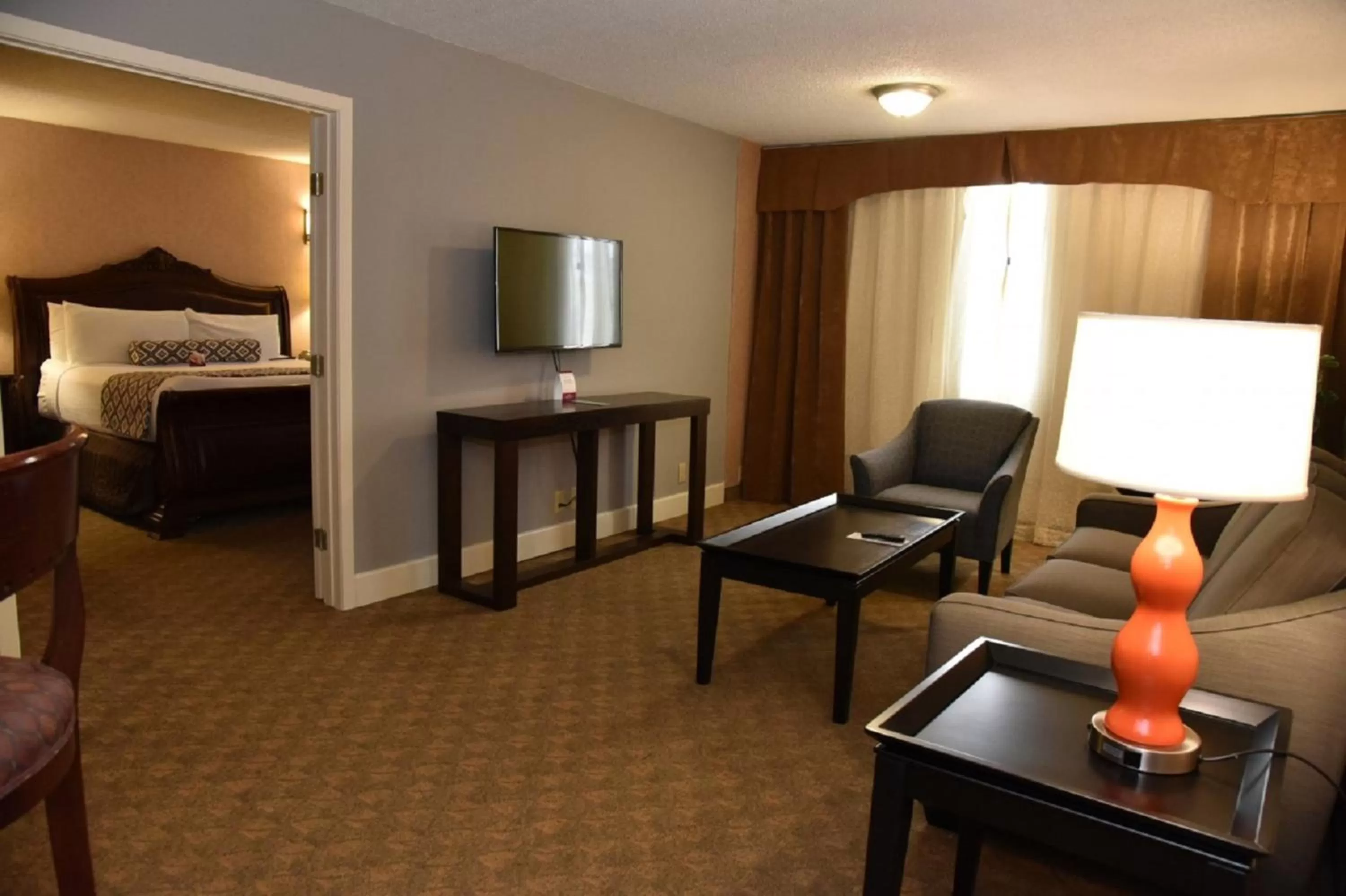 Bedroom, Bed in Wyndham Houston near NRG Park - Medical Center