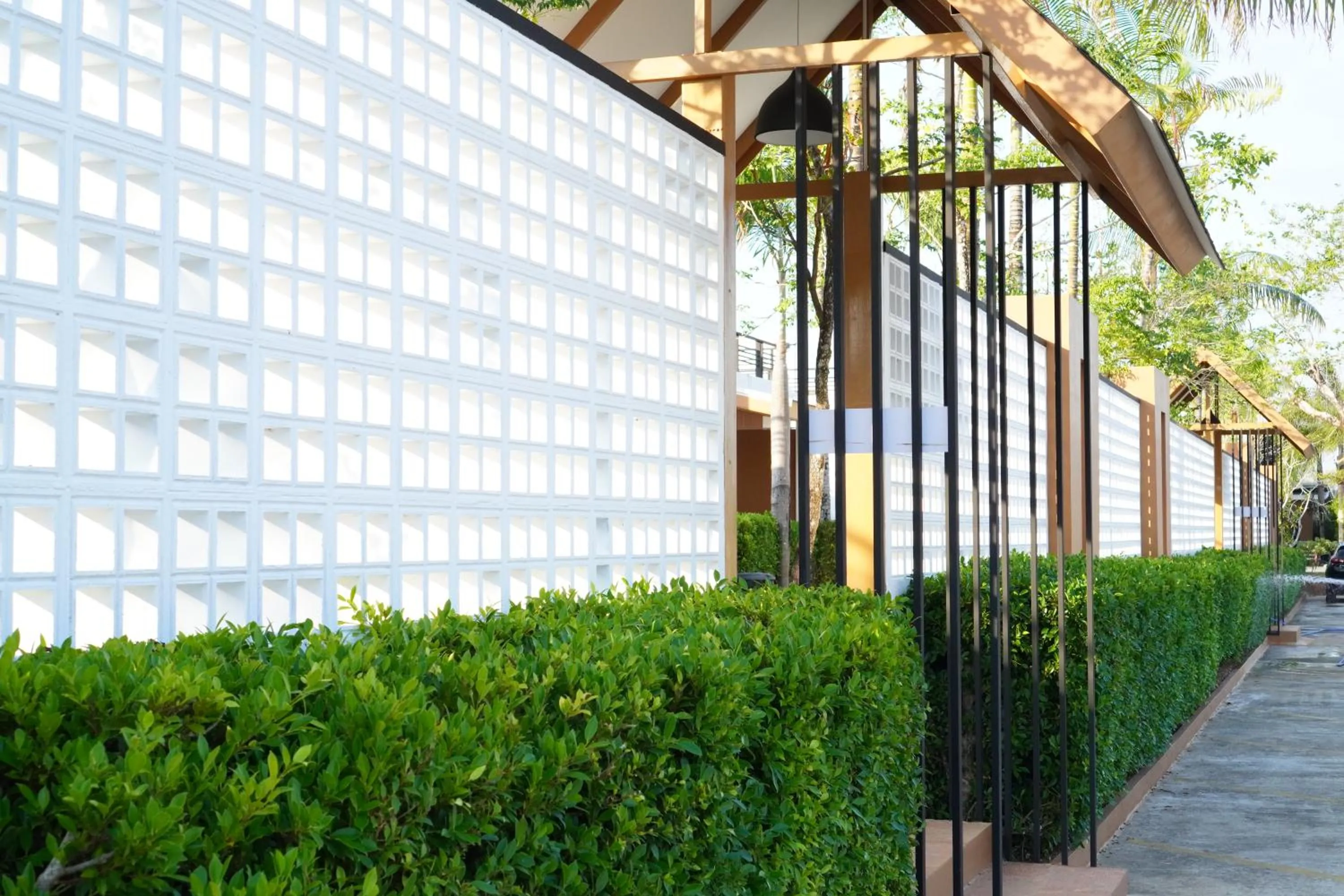 Facade/entrance in Green Terrace Resort & Restaurant