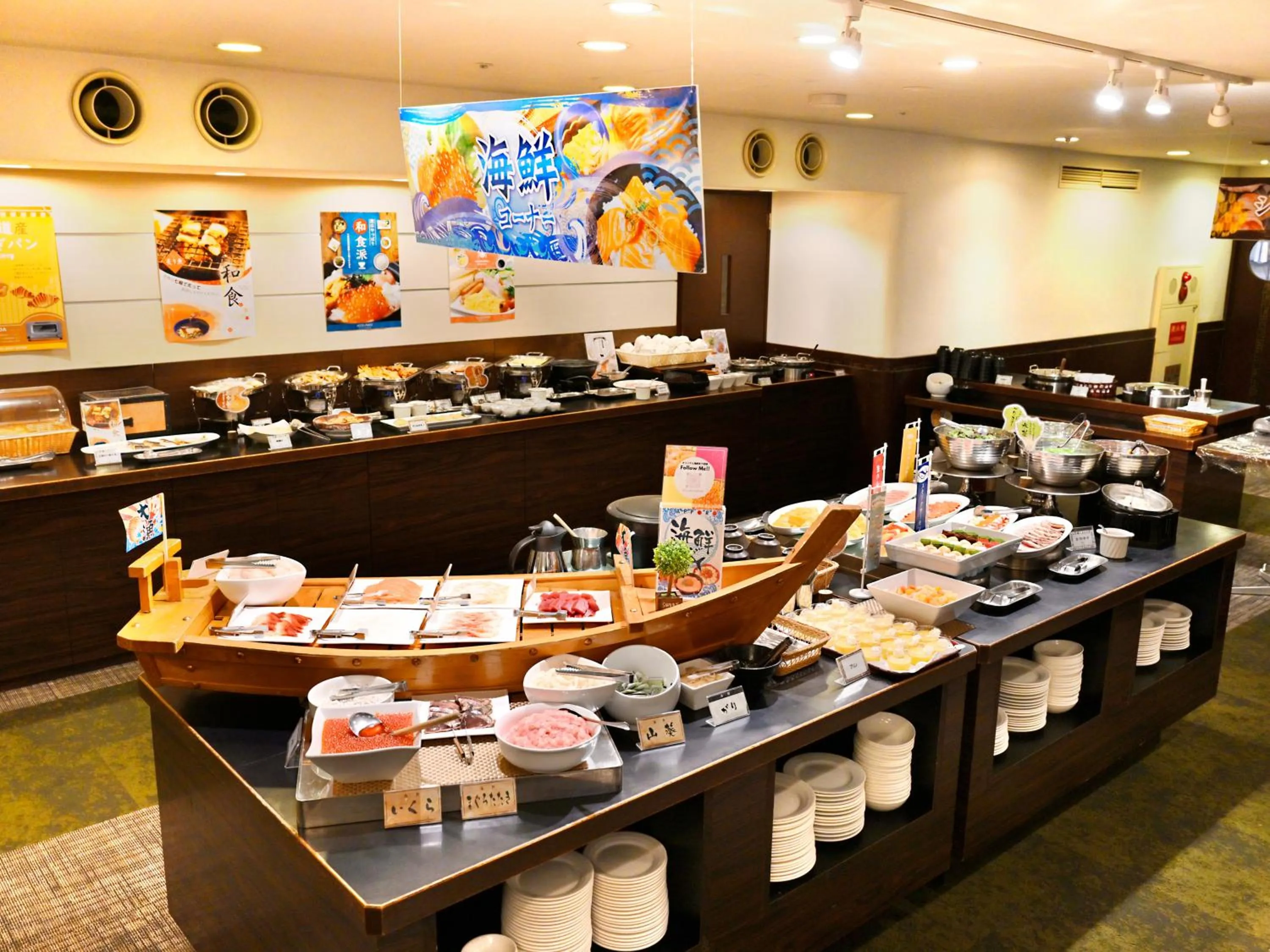 Breakfast in Hotel Abest Sapporo