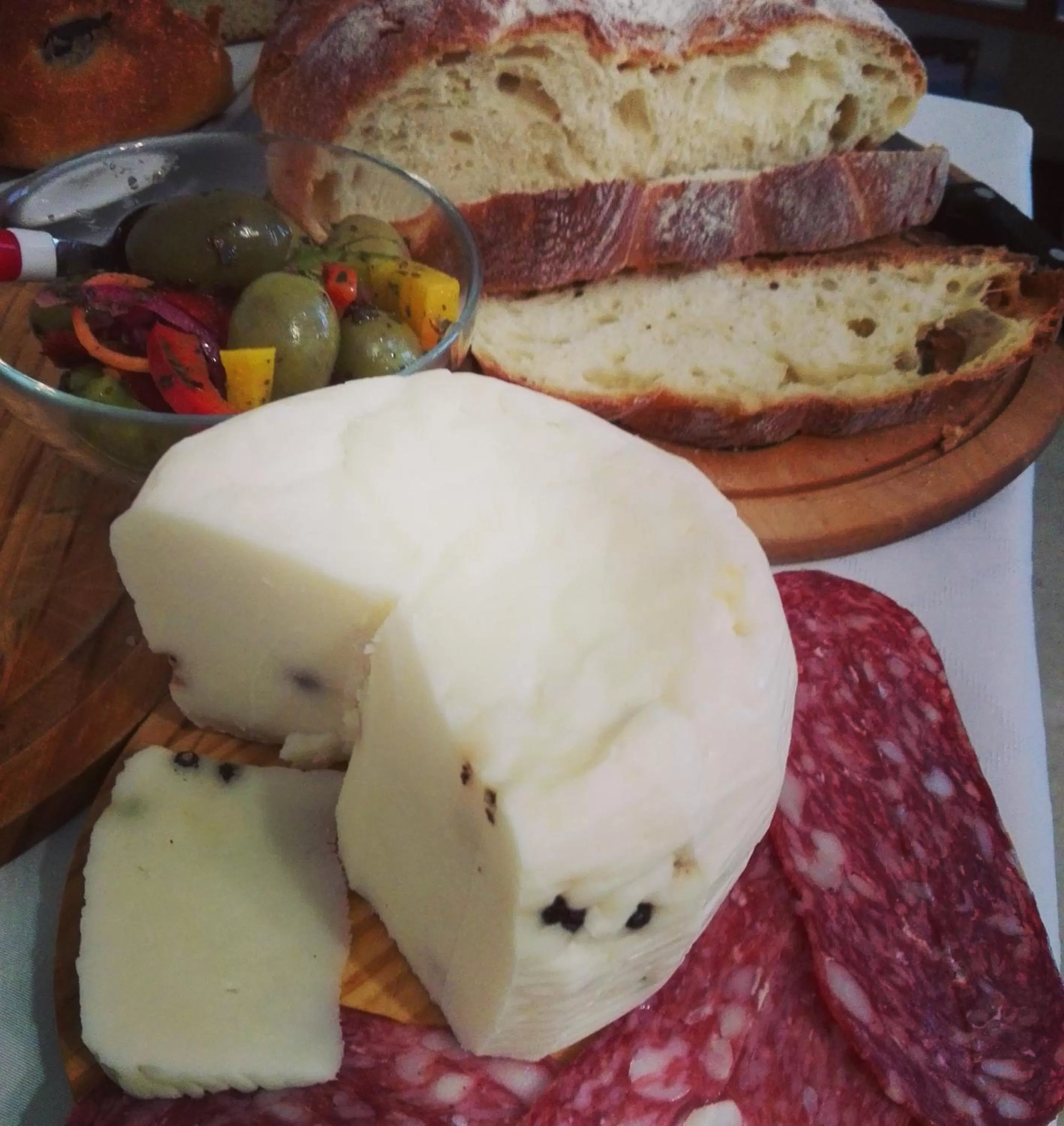 Food and drinks in Alloggio della Posta Vecchia