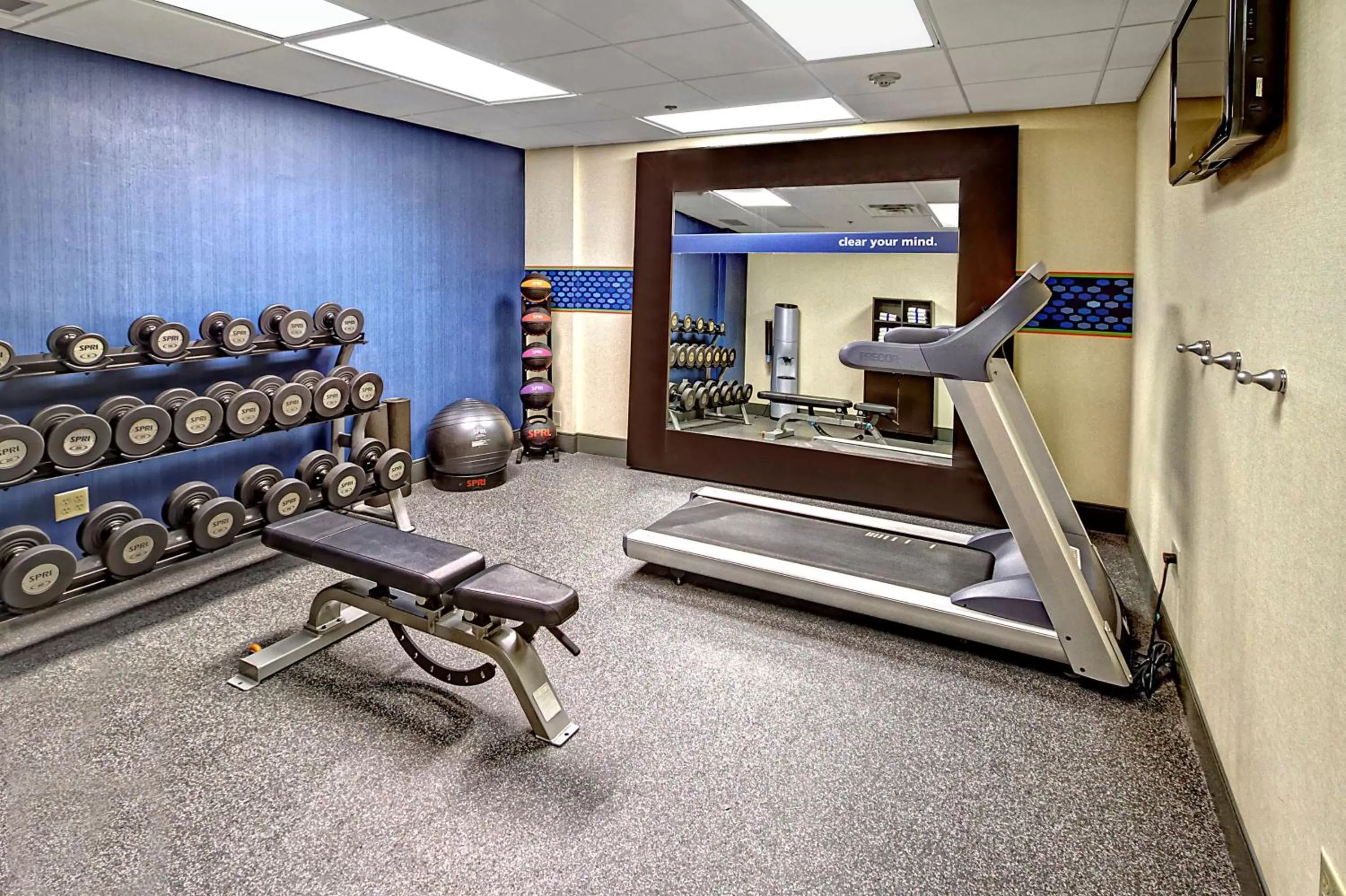 Fitness centre/facilities in Hampton Inn Beaufort