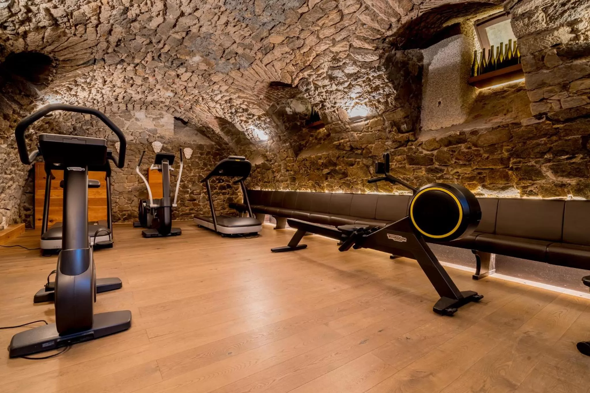 Fitness centre/facilities in Hotel Bacchus
