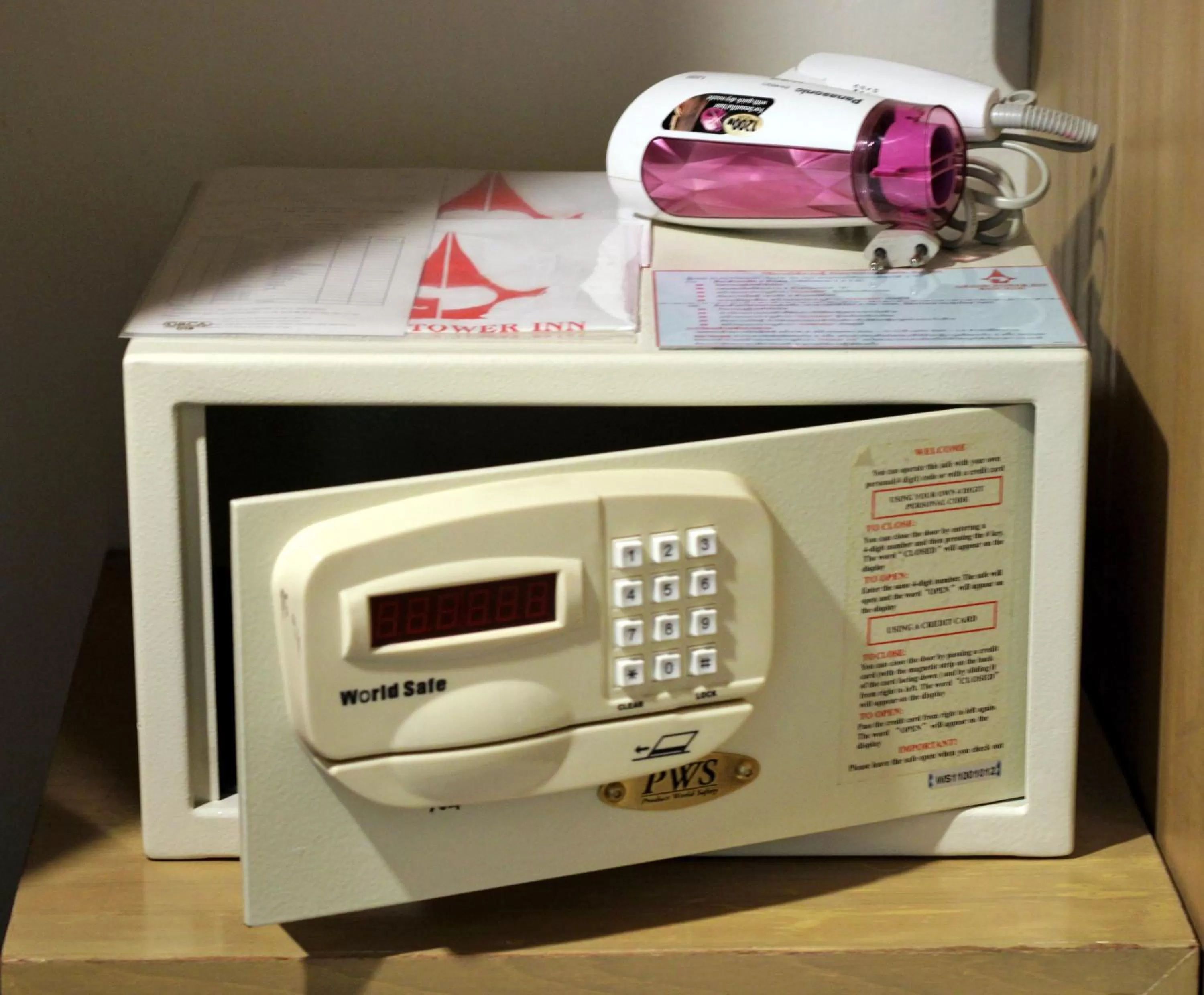 safe in Grand Tower Inn Rama 6