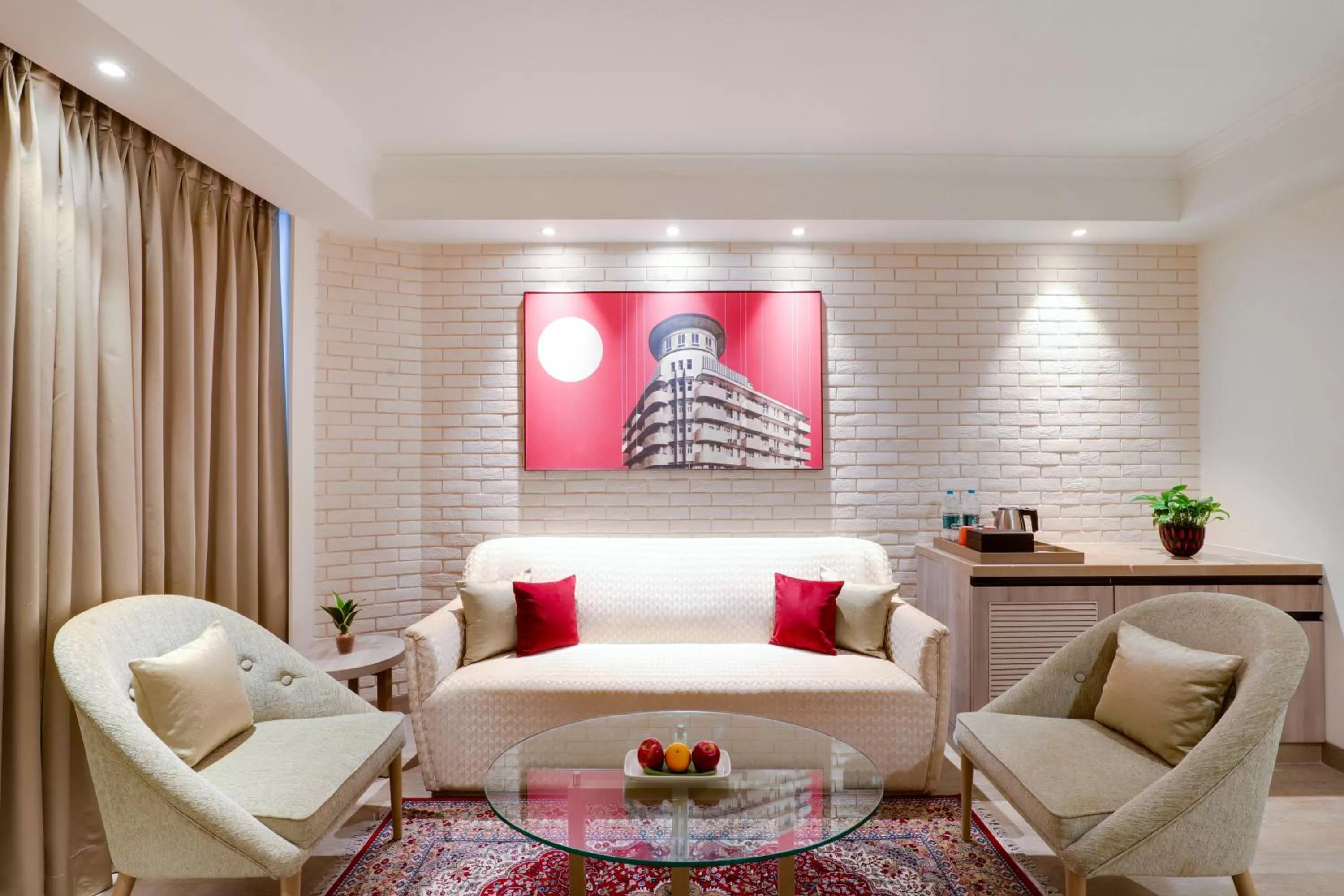 Living room in Lemon Tree Premier, Mumbai International Airport
