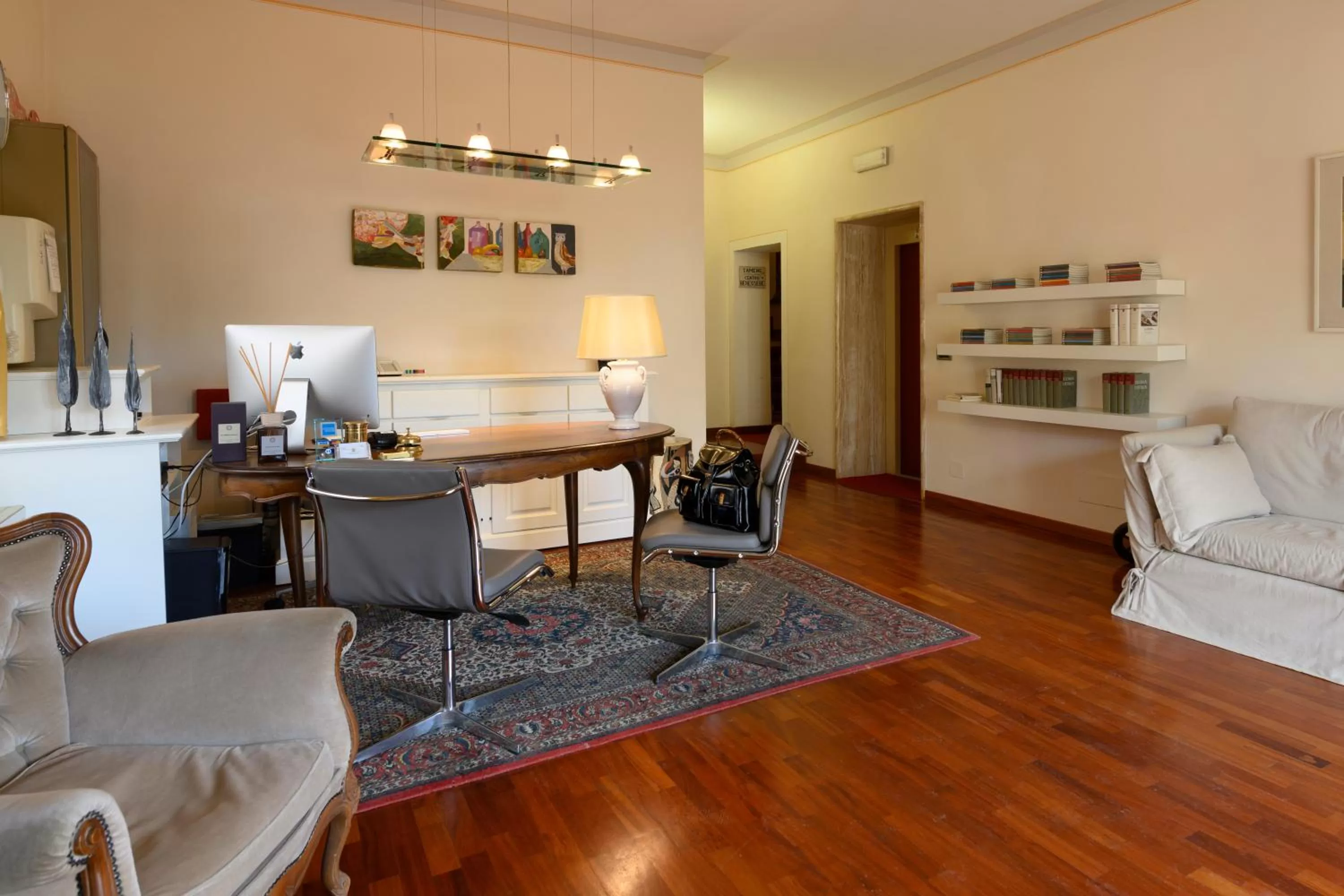 Lobby or reception in Hotel Rutiliano