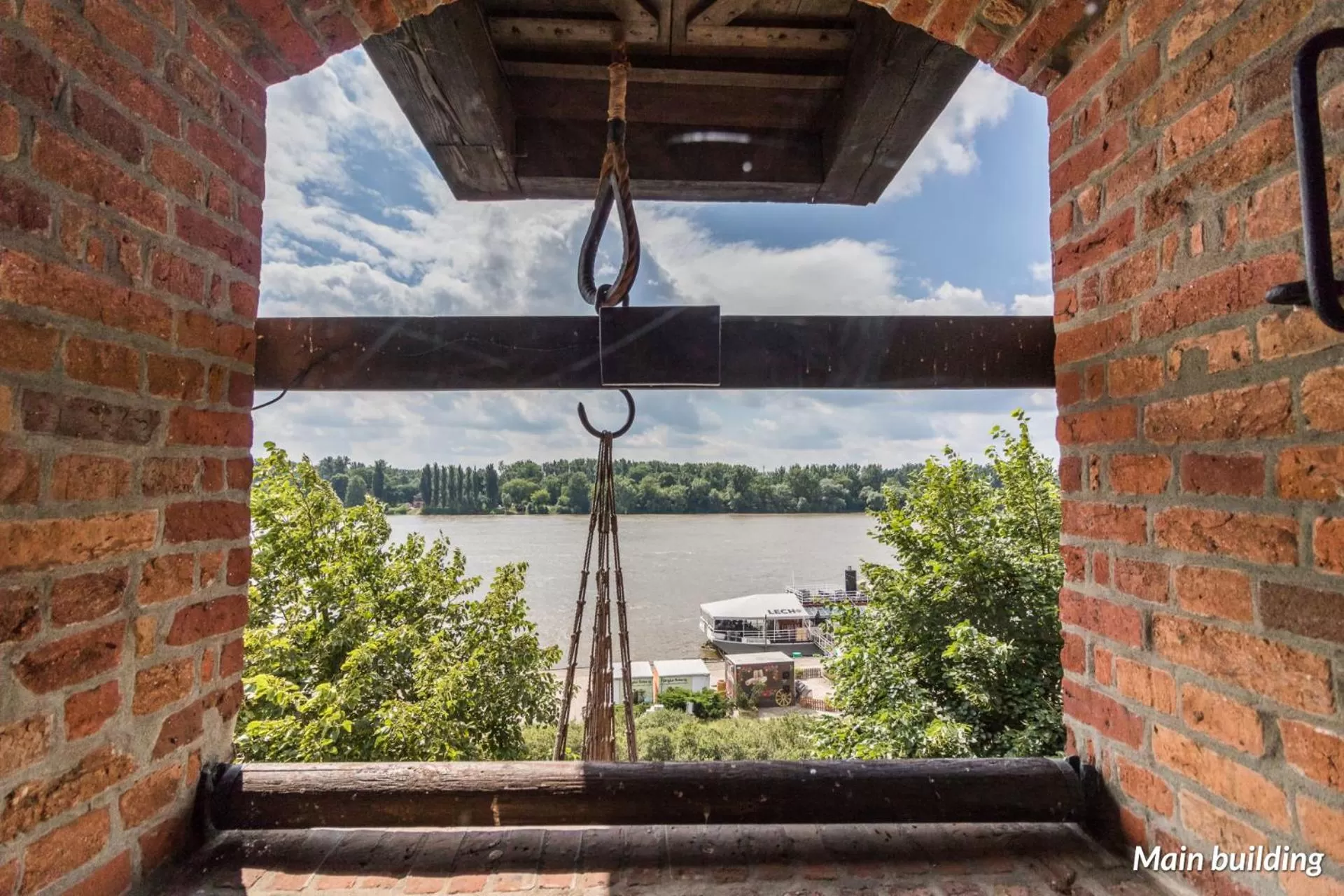 River view in Hotel Spichrz