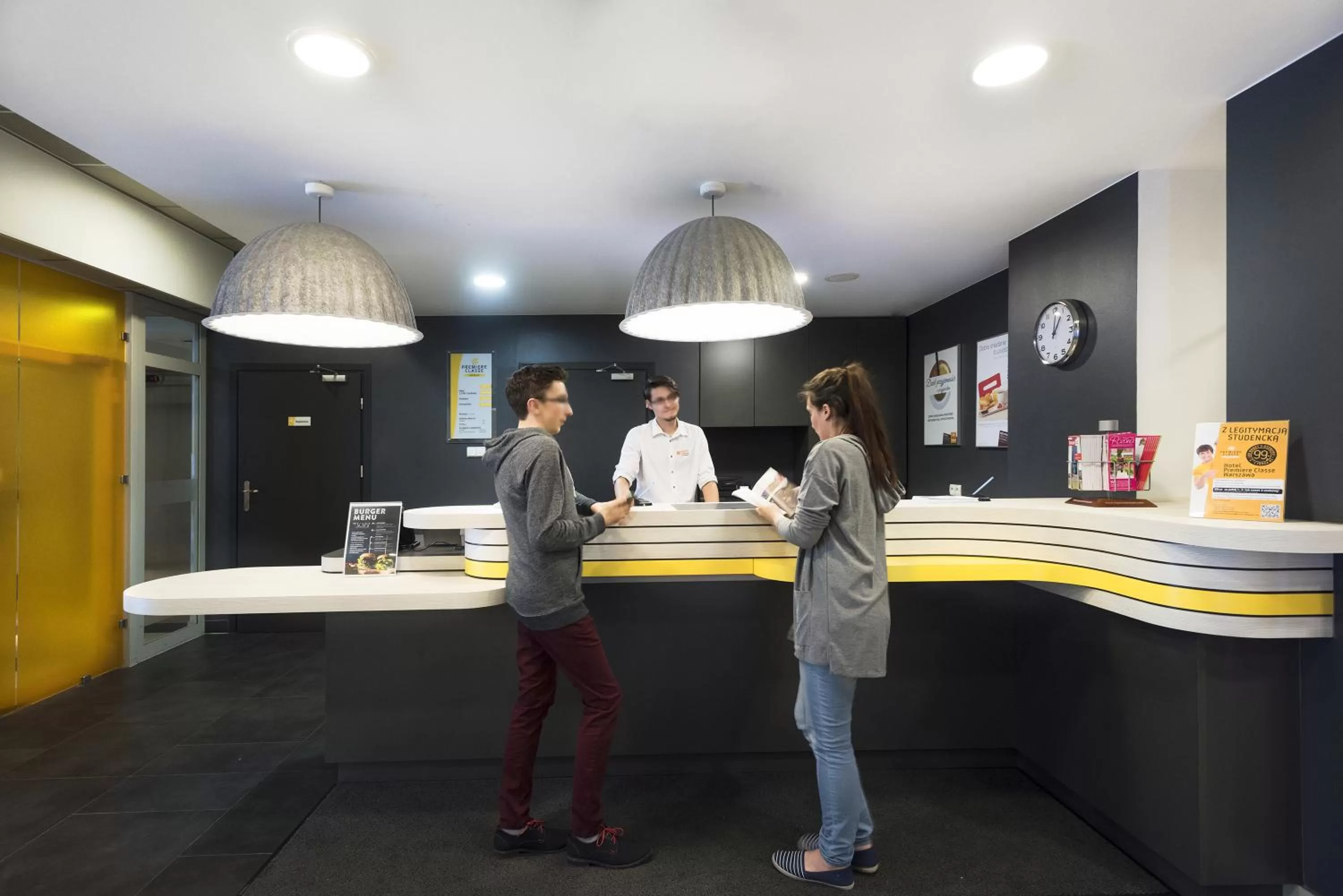 Lobby or reception in Premiere Classe Warszawa Centrum