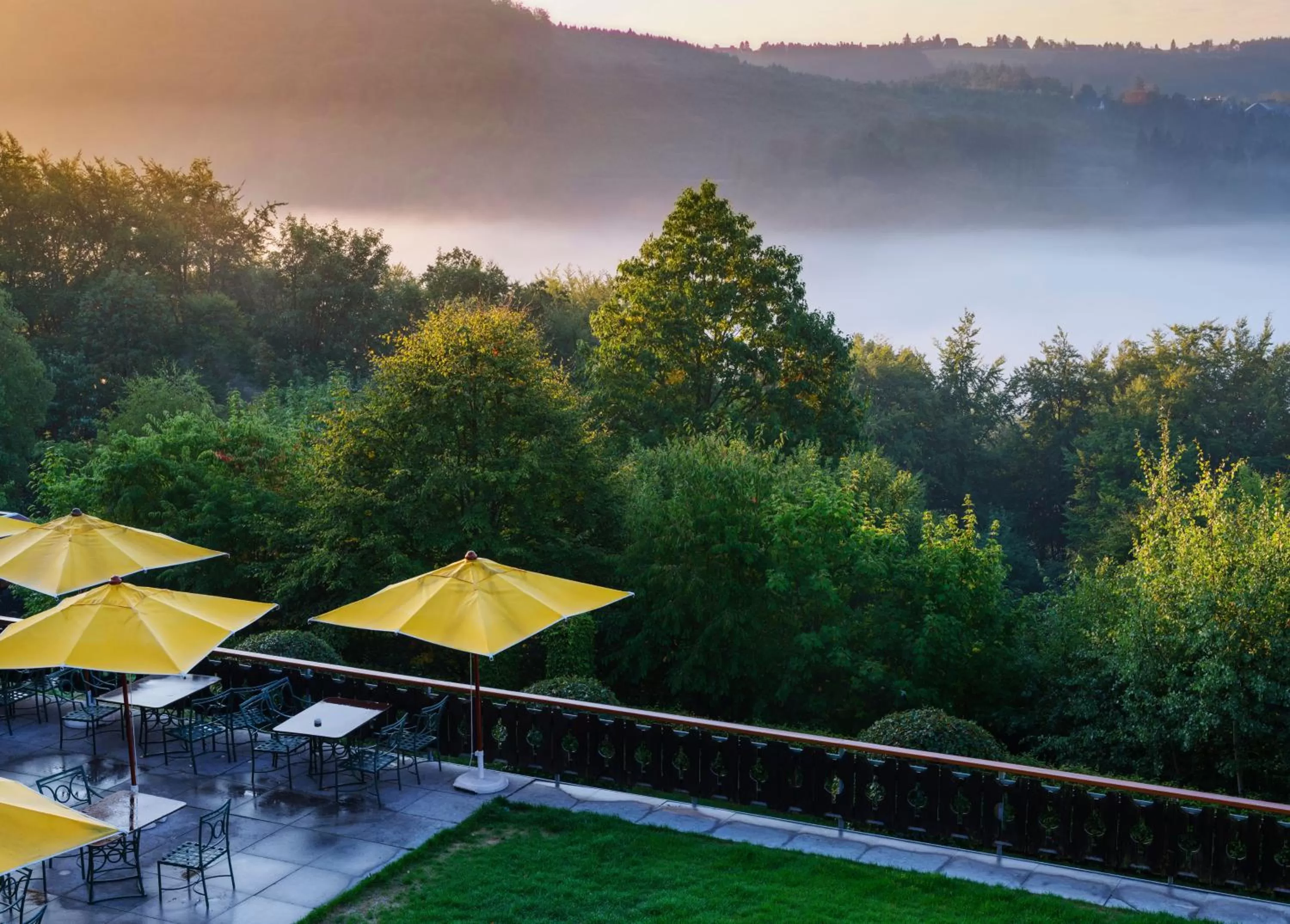 Bird's eye view in Waldhaus Ohlenbach