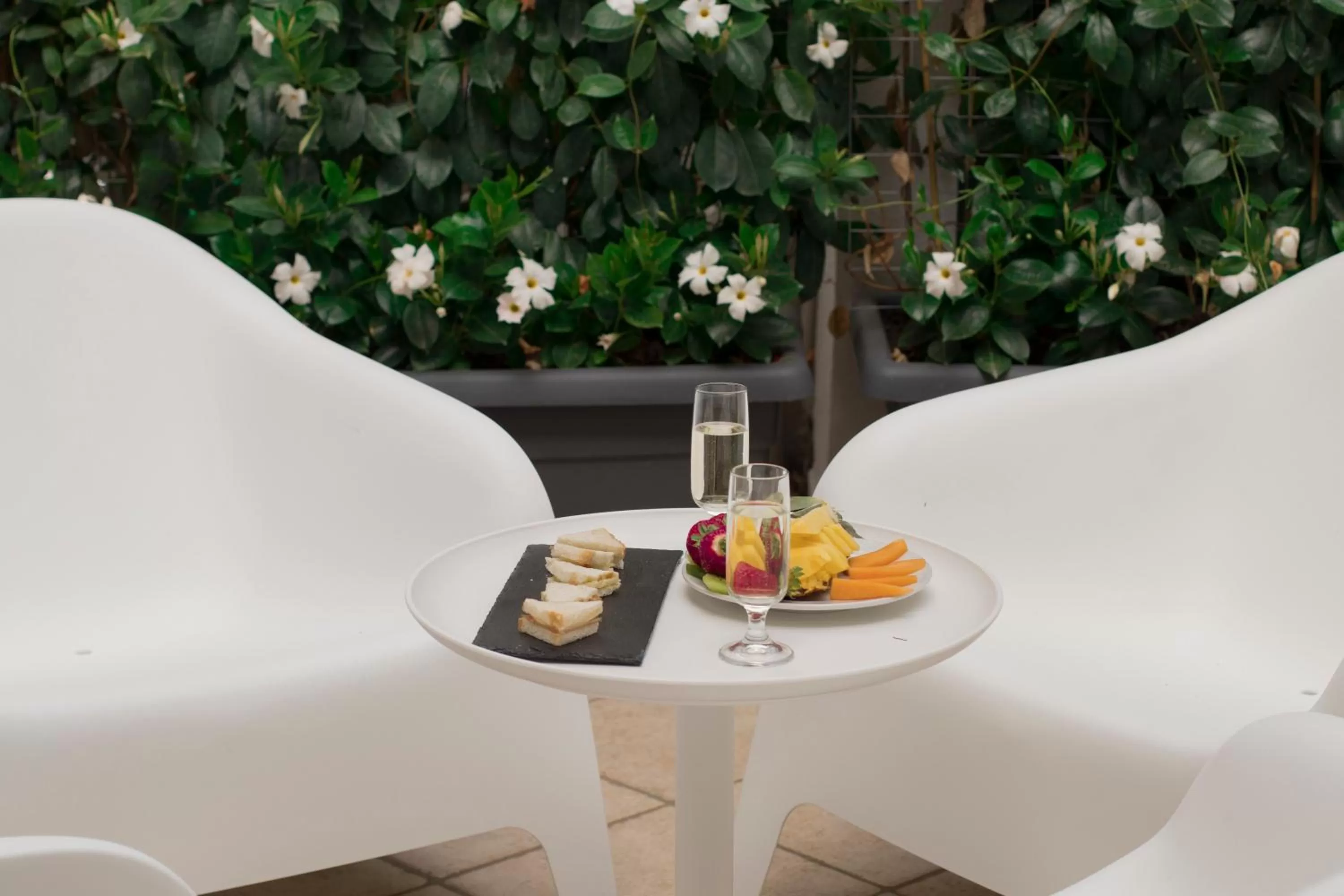 Patio in Hotel Soleluna