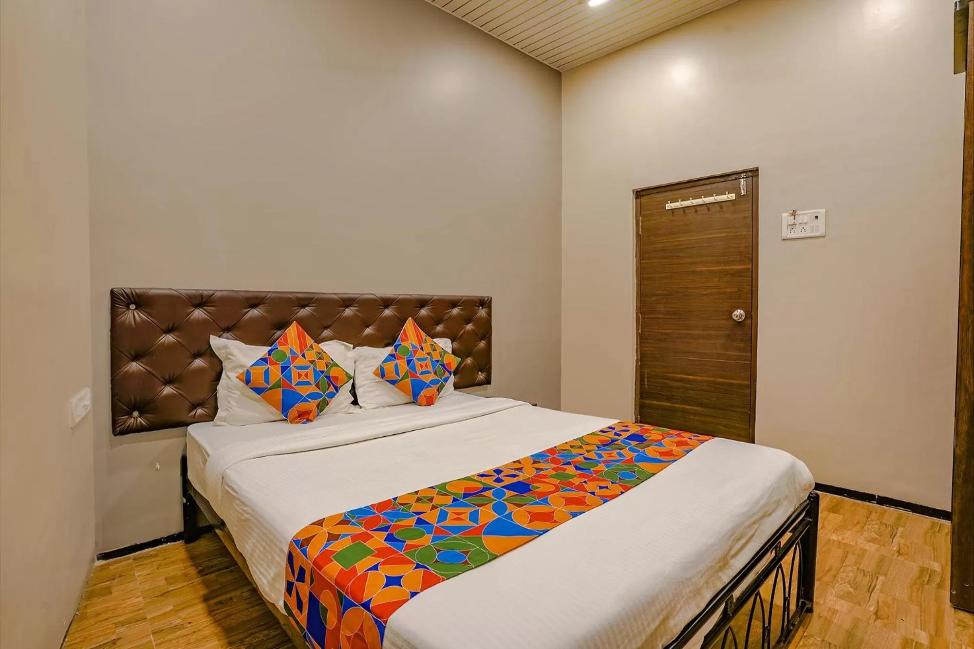 Bed in FabExpress Comfort stay - Nr Mumbai International Airport