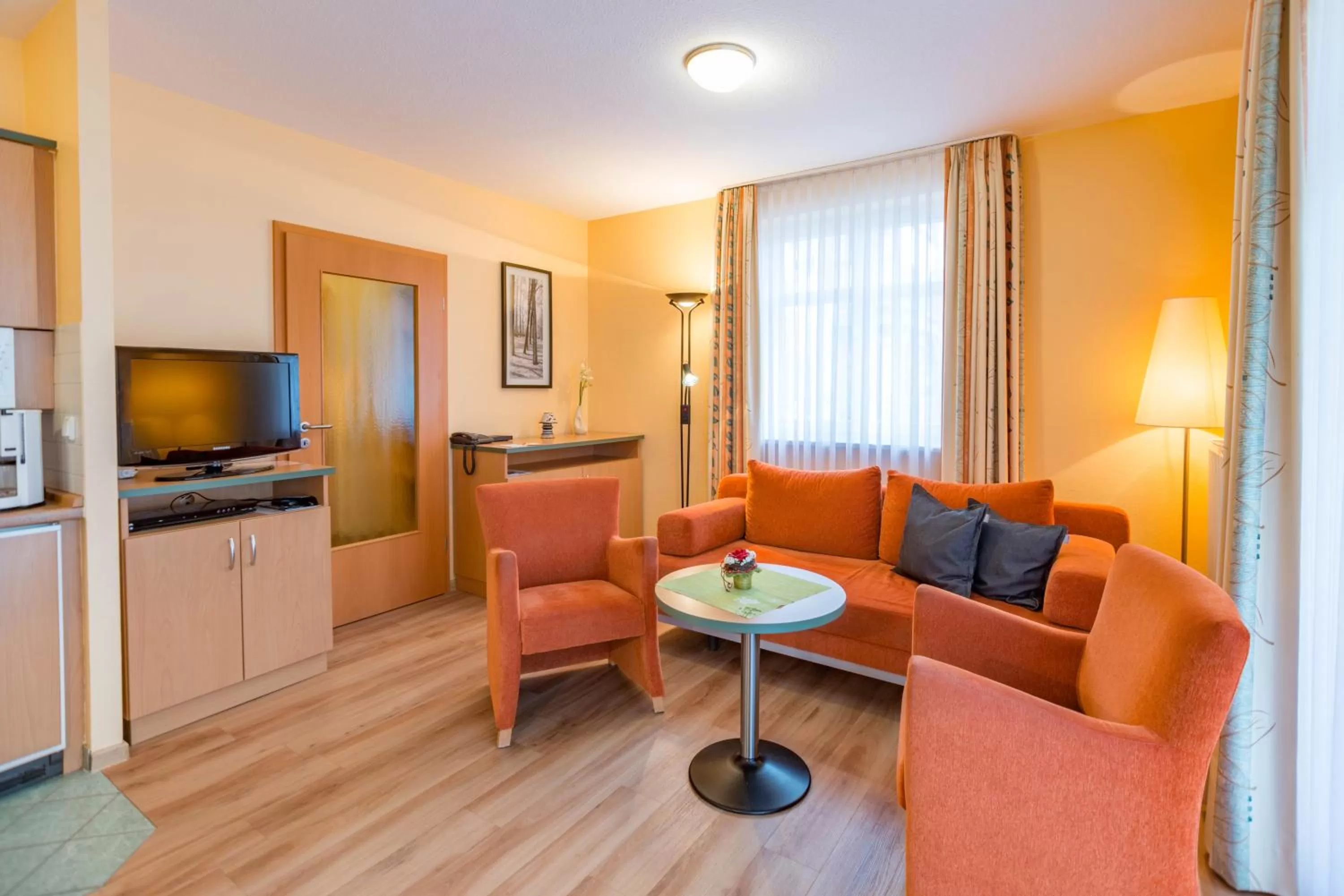 Seating Area in Am Weststrand Apartmenthaus Waldeck