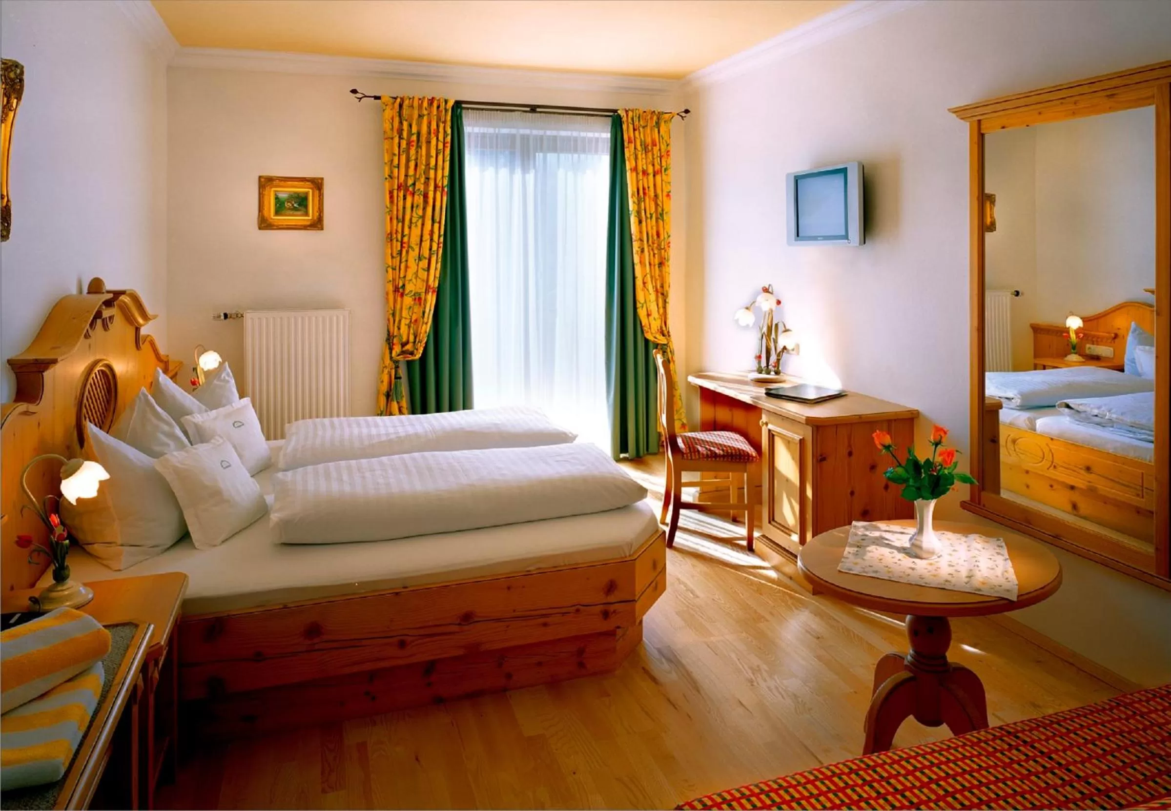 Bed in Hotel Brückenwirt