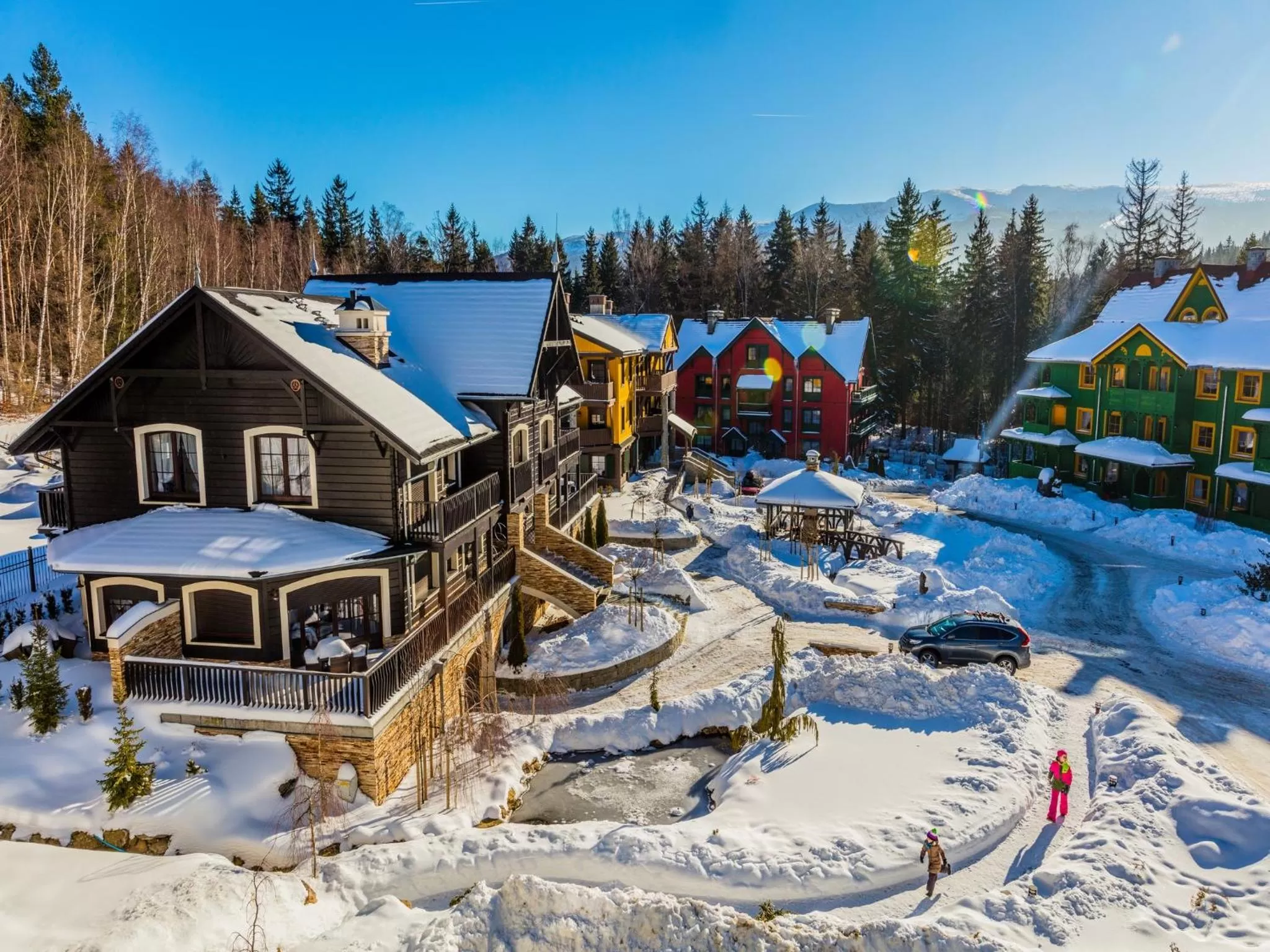 Bird's eye view in Norweska Dolina Family&Pet-friendly Resort