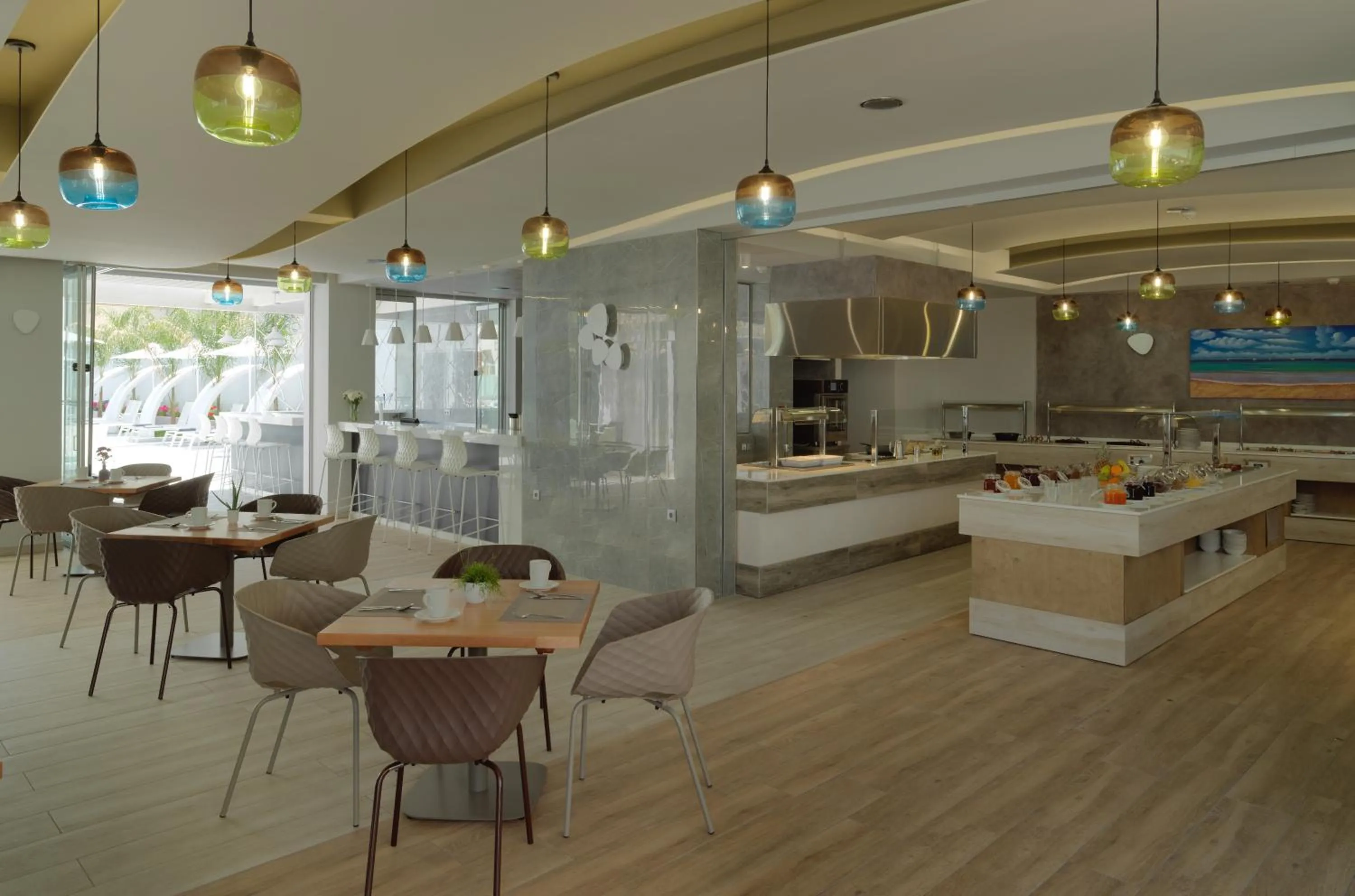 Buffet breakfast in Melrose Rethymno by Mage Hotels